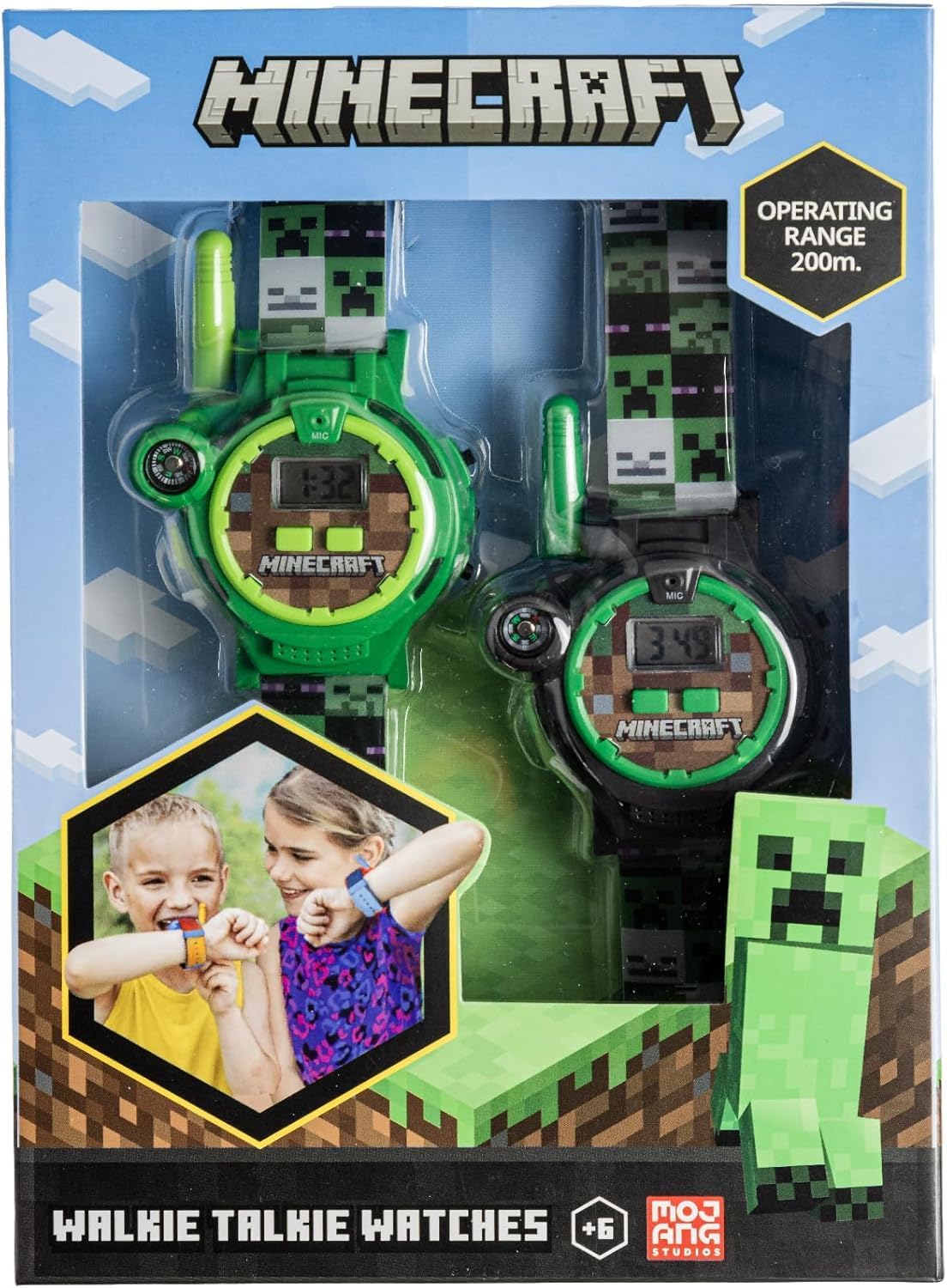 Digital Watch and Walkie Talkie Set