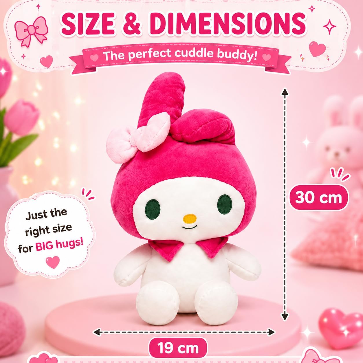 Melody Plush Soft Toy 23cm