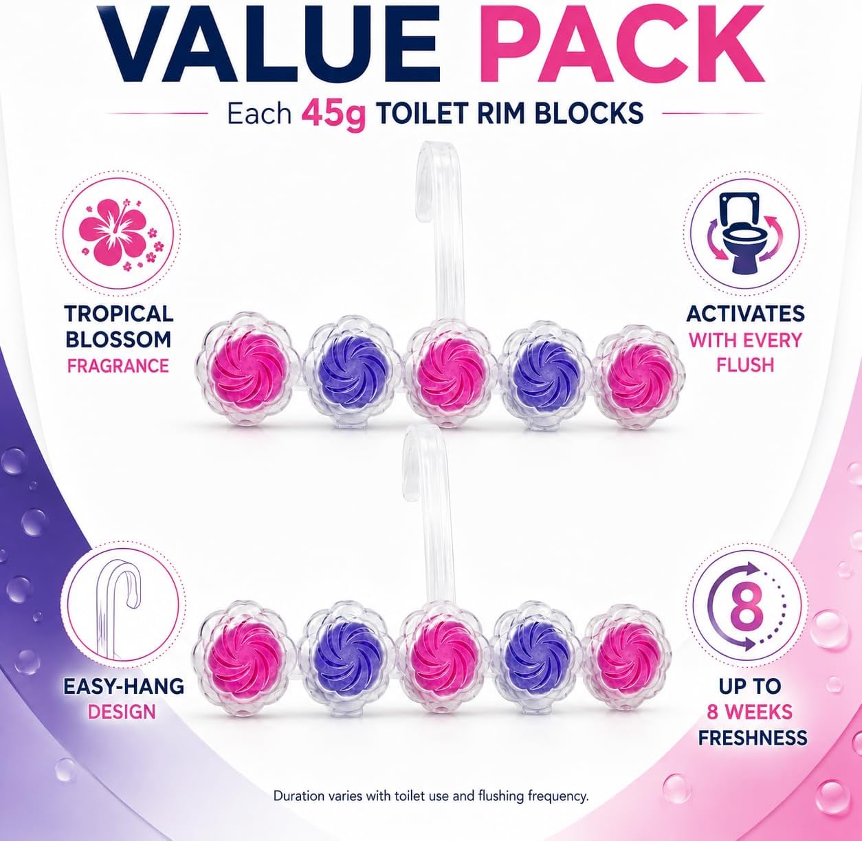 Toilet Rim Block Cleaner Fragrance