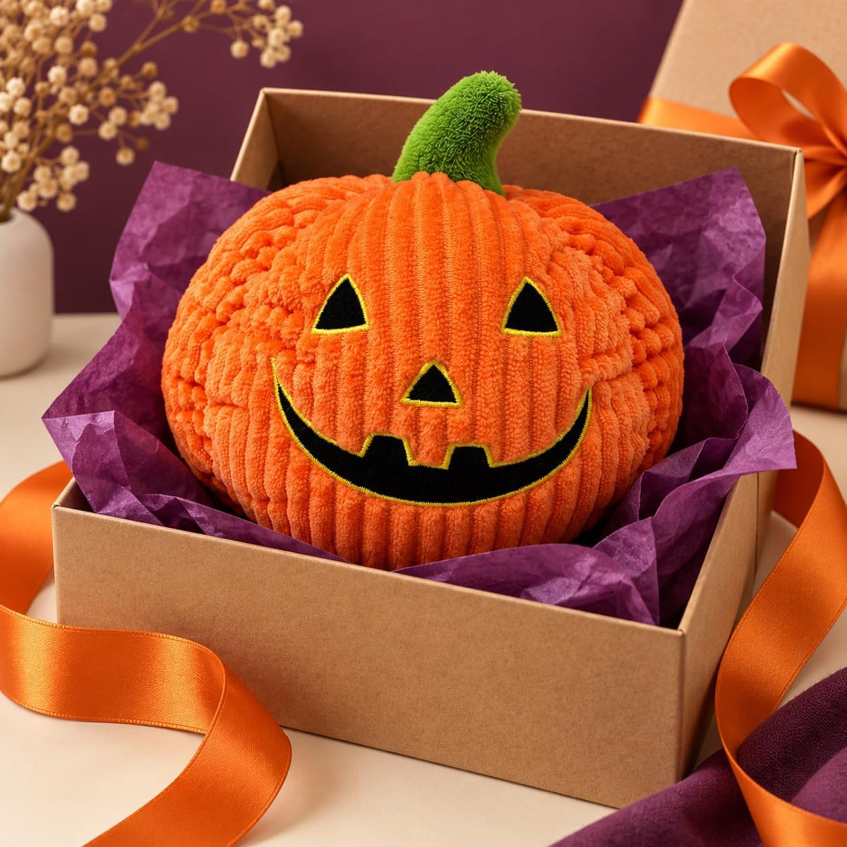 Halloween Pumpkin Plush 15cm
