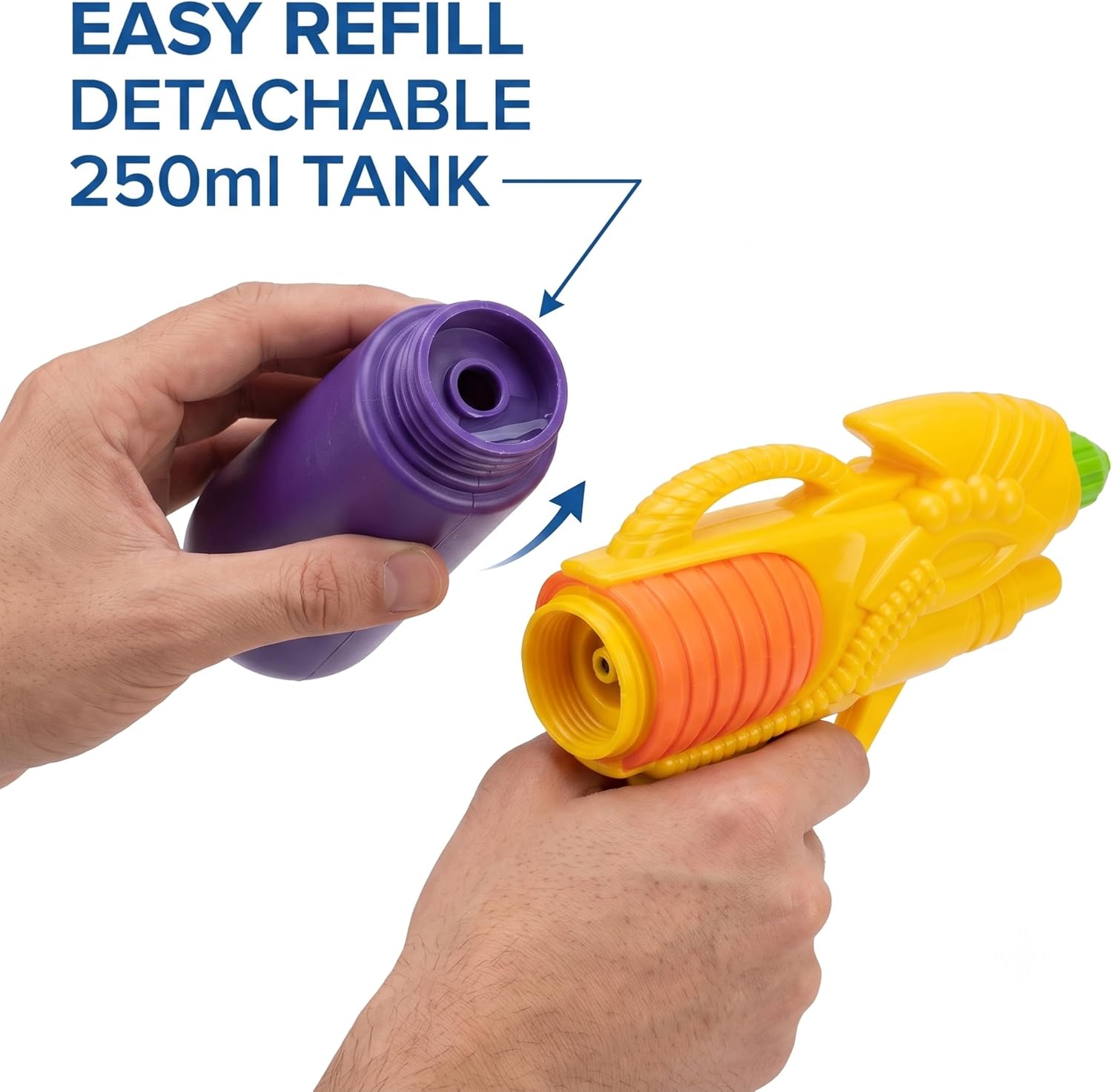 29cm Kids 250ml Refillable Water Gun – 7M Range
