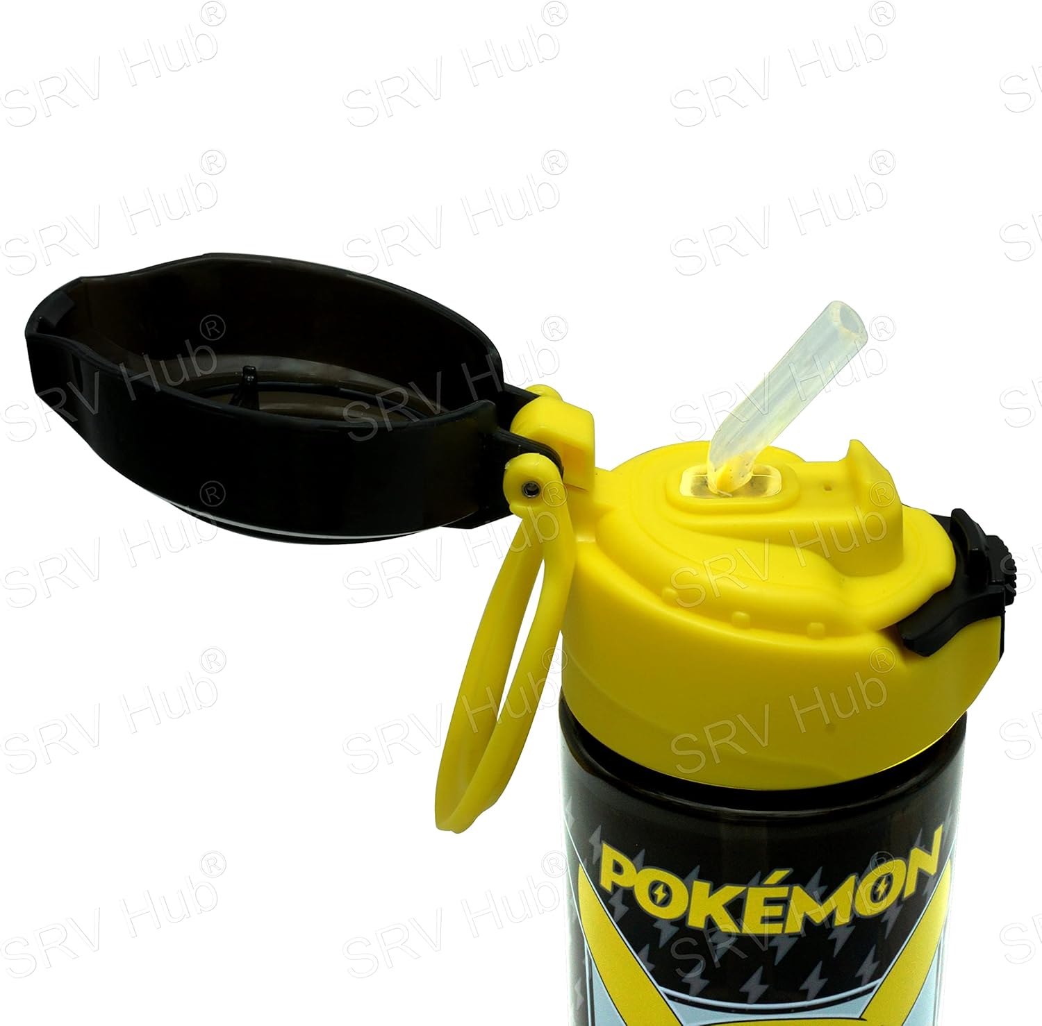 Kids 500ml Straw Water Bottle BPA Free Leak-Proof