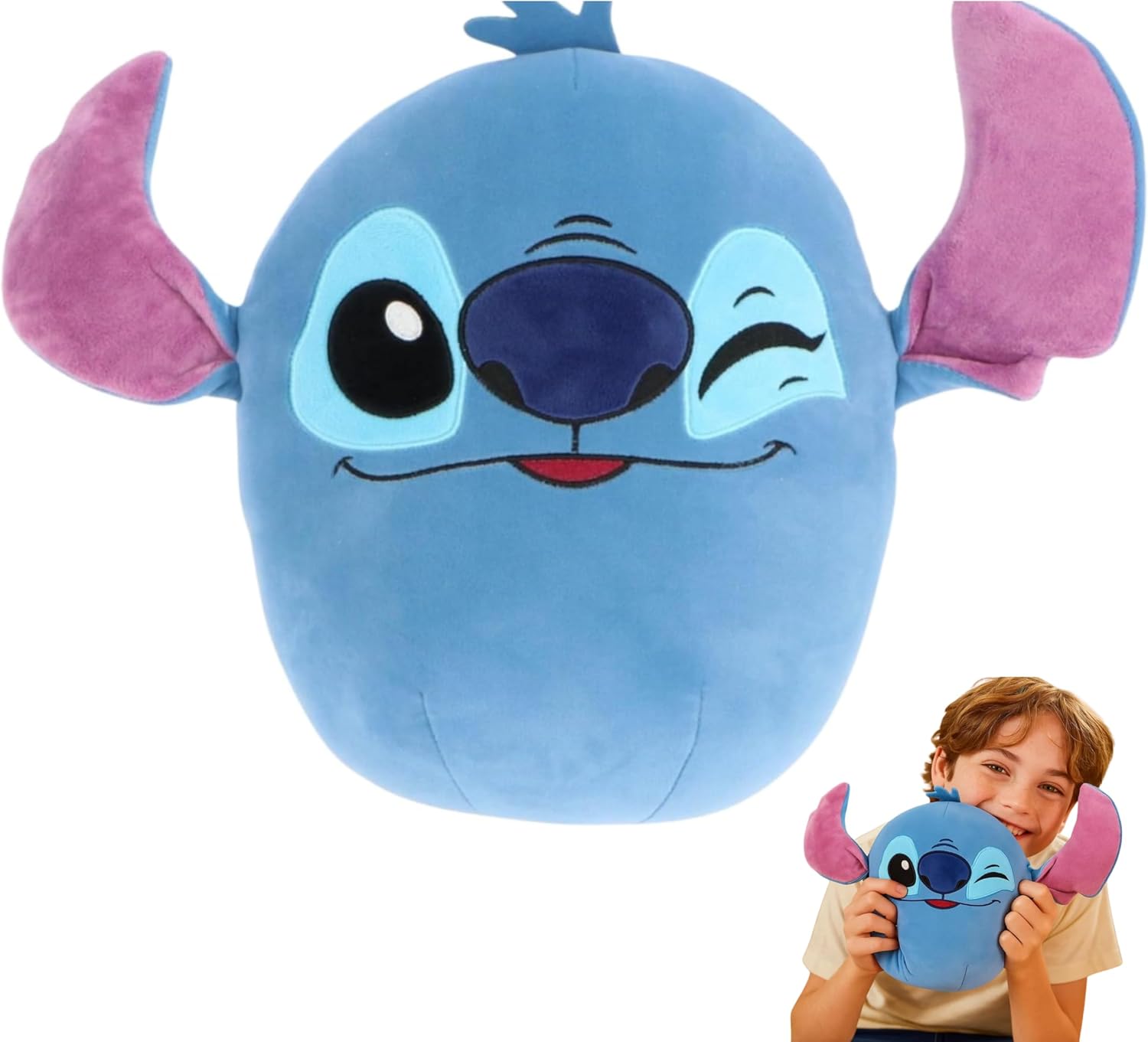 37cm Disney Printed Oval Plush Pillow