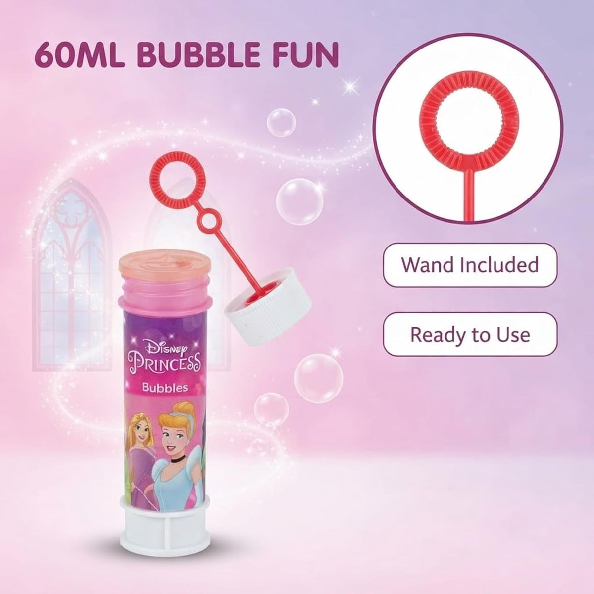 Disney Princess Bubble Tubes 12 Pack – view 3
