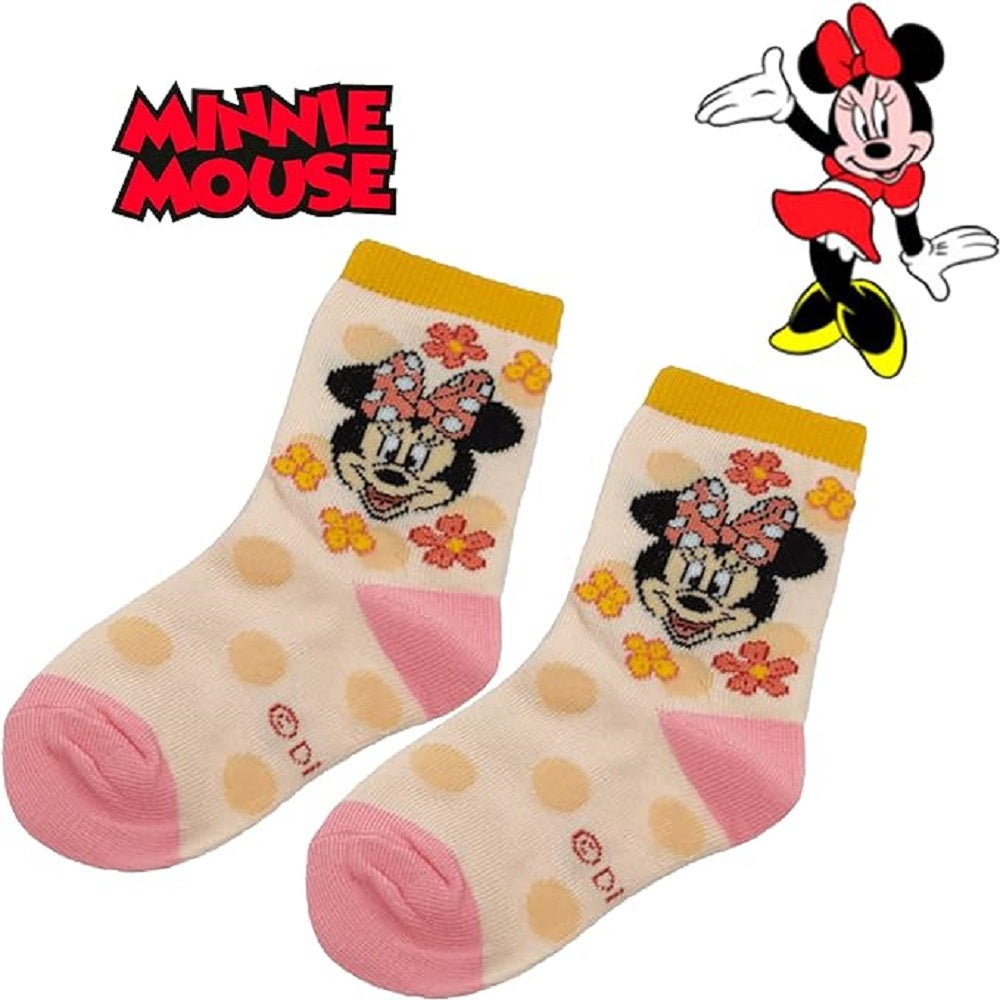 Minnie Mouse Socks 3 Pairs