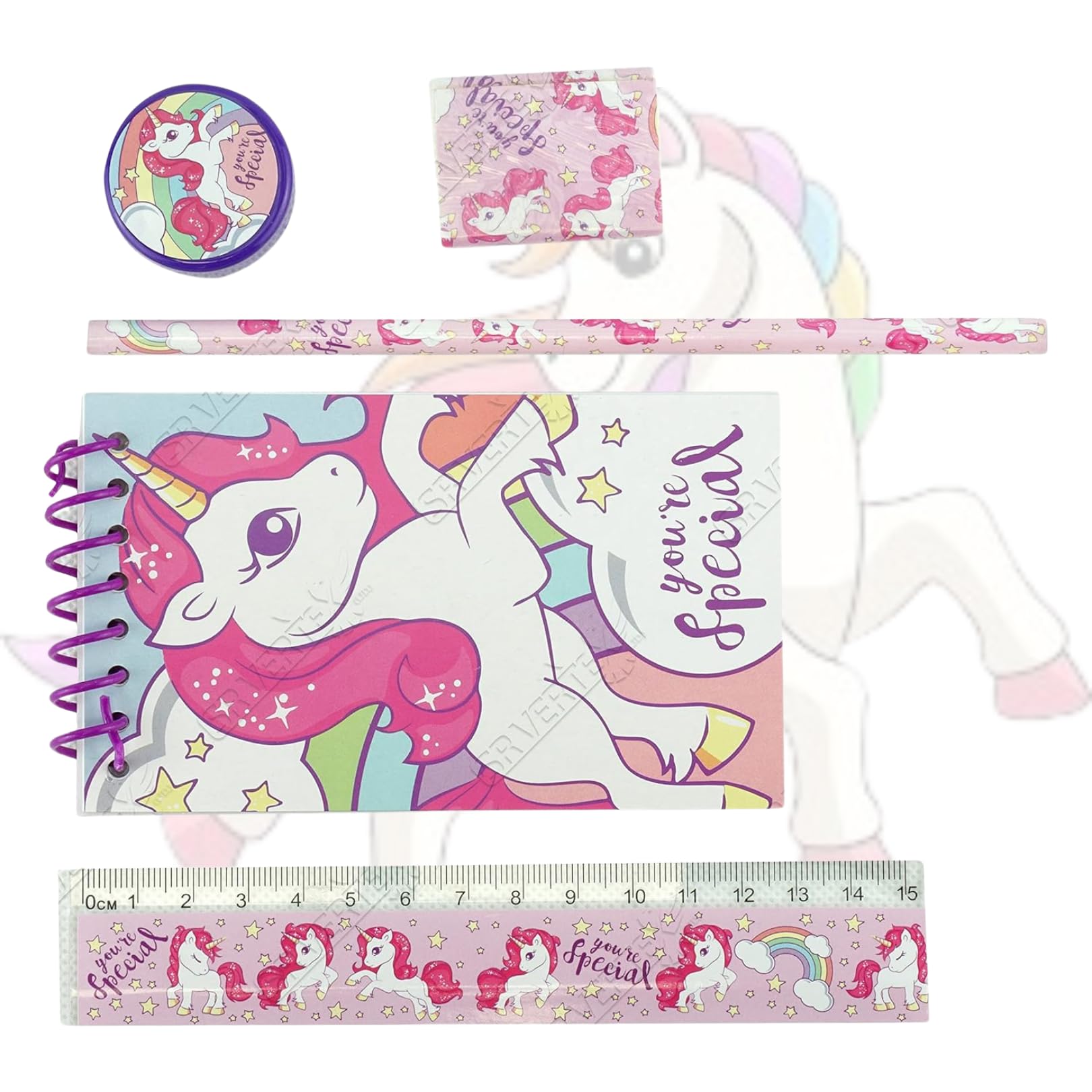 5PCs School Stationery Set