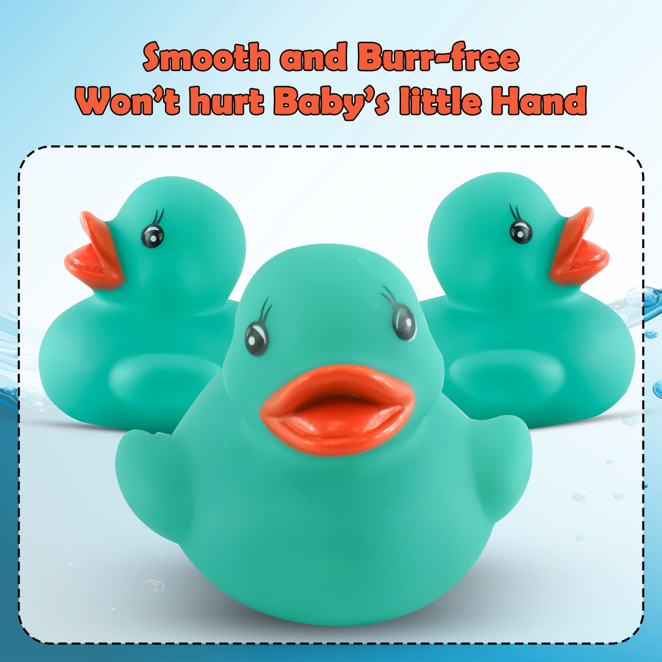 Flashing Floating Bath Duck Toy - Assorted Colours