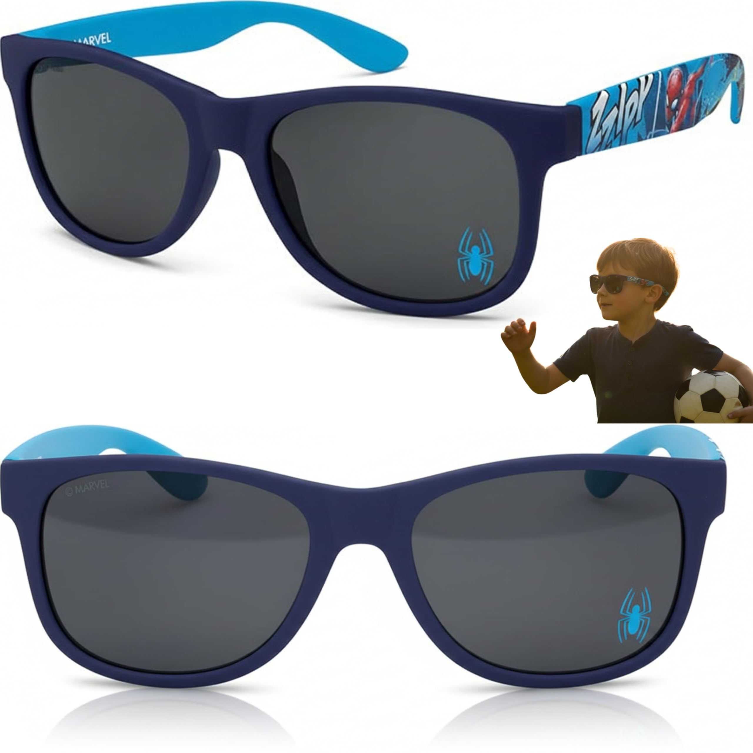Kids Polarised UV400 Sunglasses Assorted Colours Ages 3-8