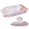 64 Pack Fragrance Baby Wipes Fresh Wipe Clean Soft Gentle Alcohol Free 22cm