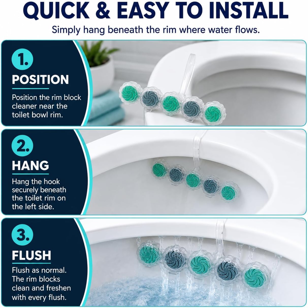 Toilet Rim Block Cleaner Fragrance