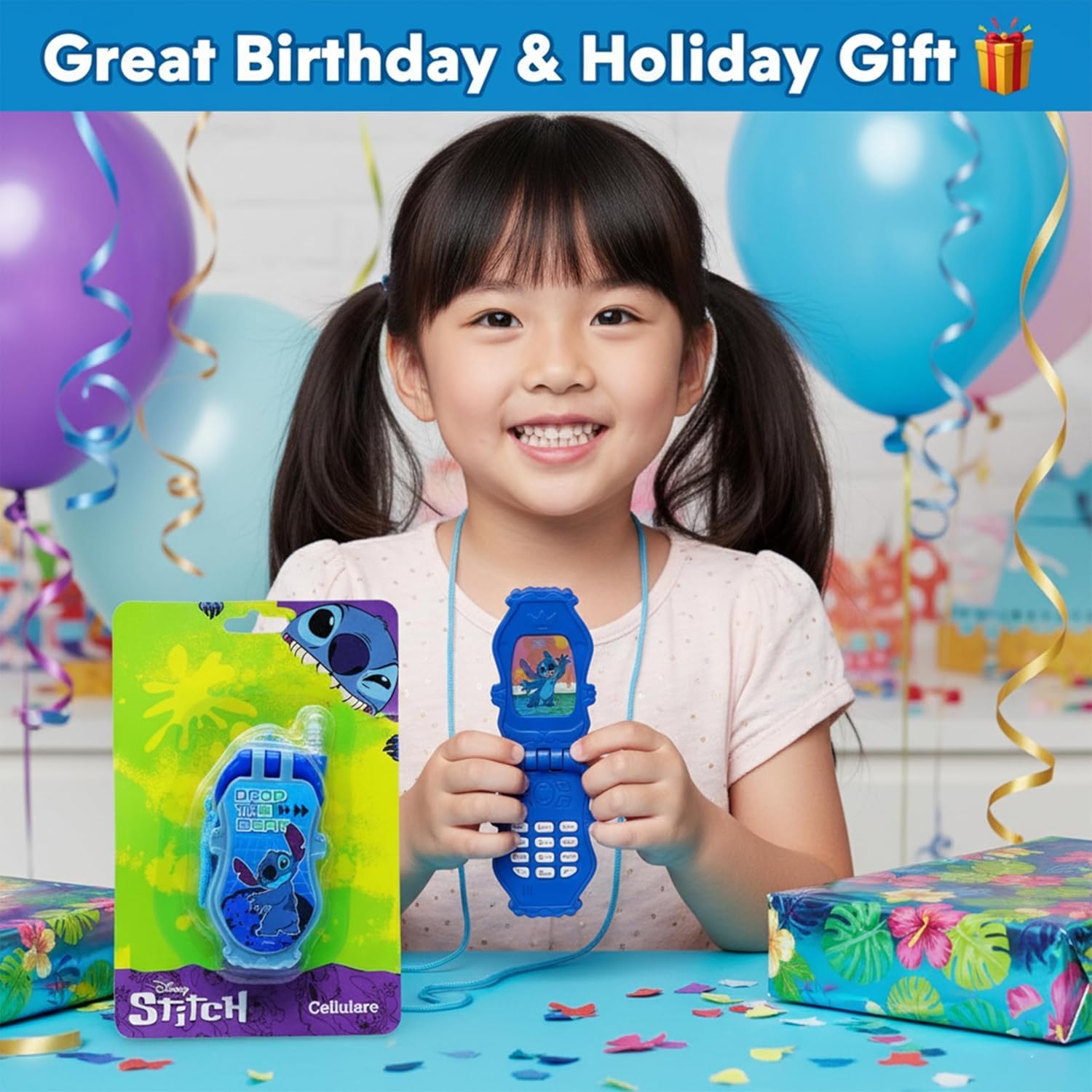 Plastic Flip Phone Toy 10cm