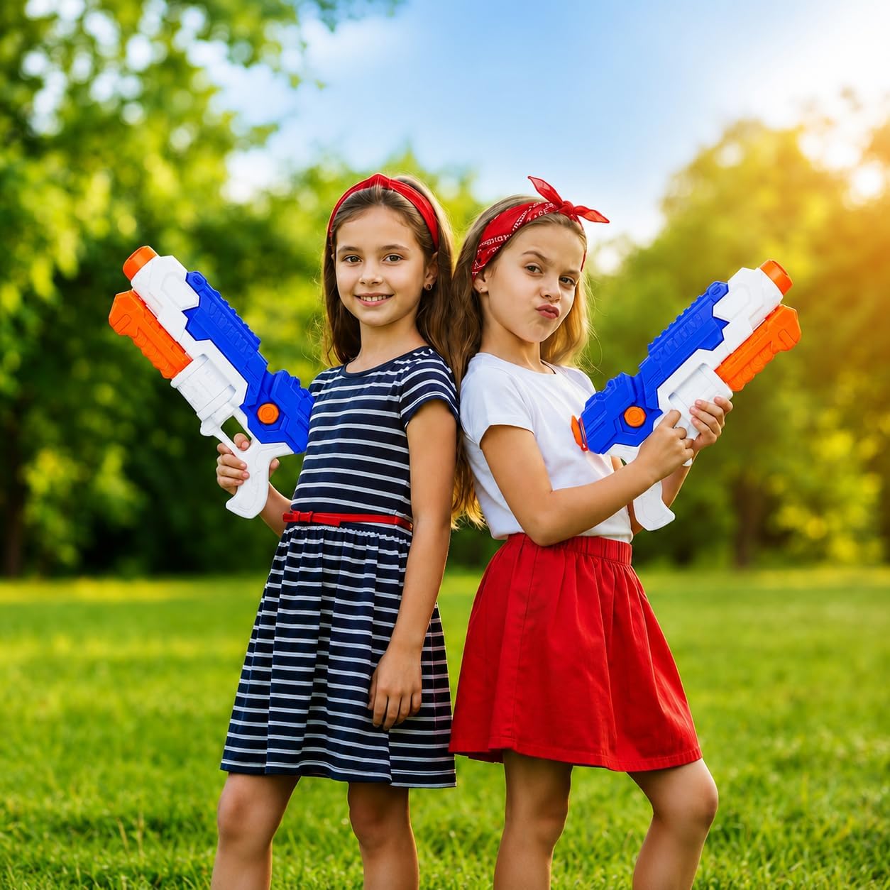 40cm XL Pump Action Water Gun 850ml Tank