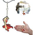 Gigantosaurus Giganto Keychain for Kids Bike Keyring - Rocky