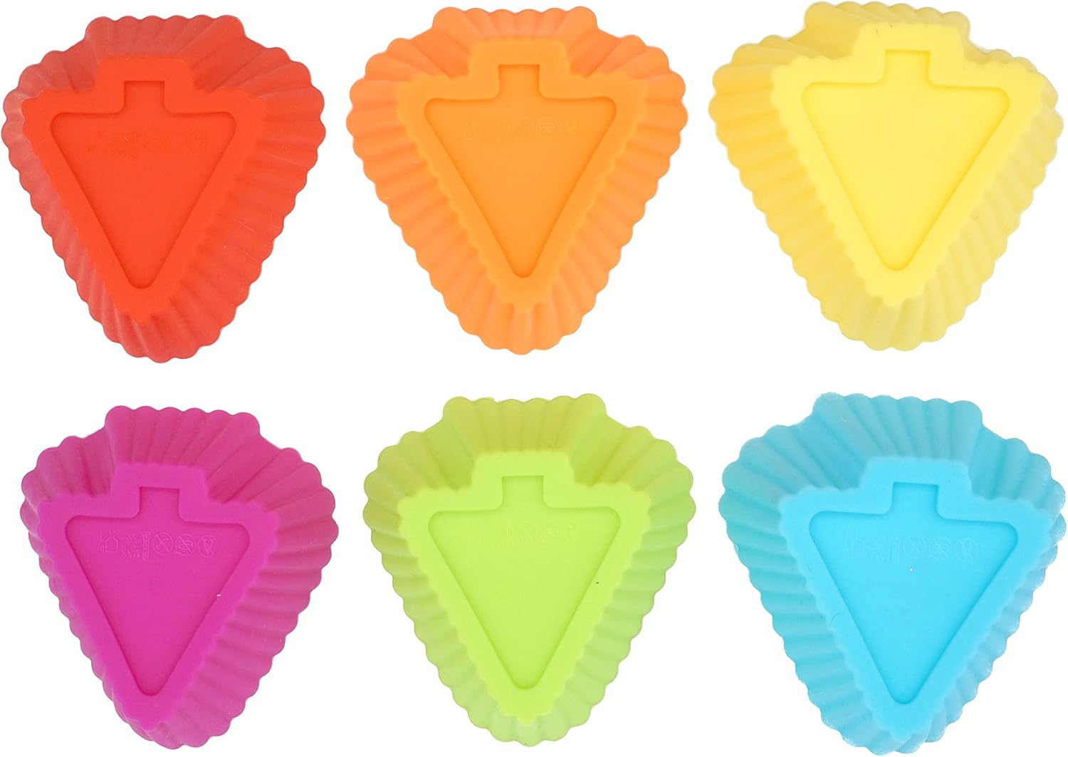 12x Reusable Silicone Muffin Moulds