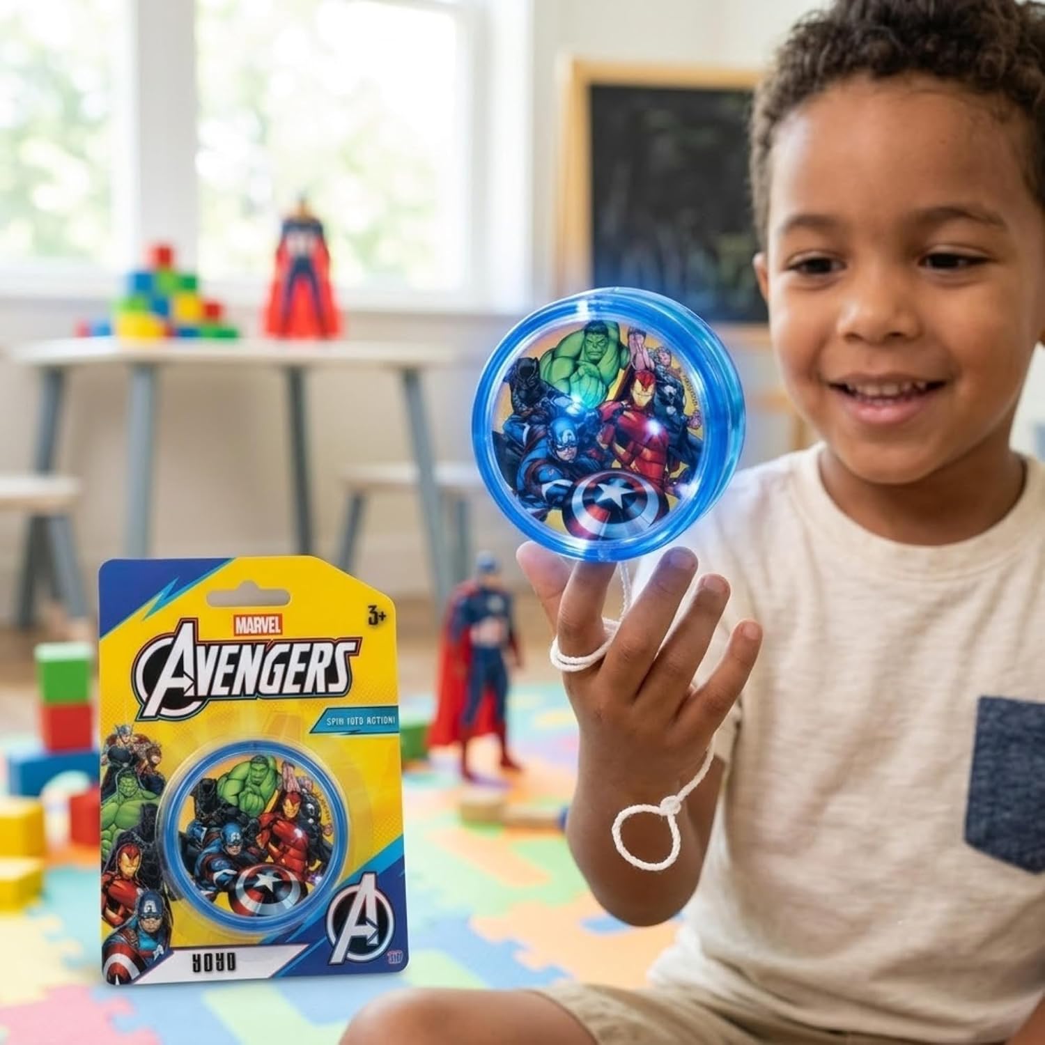 LED Glow YoYo for Kids – 5.5cm