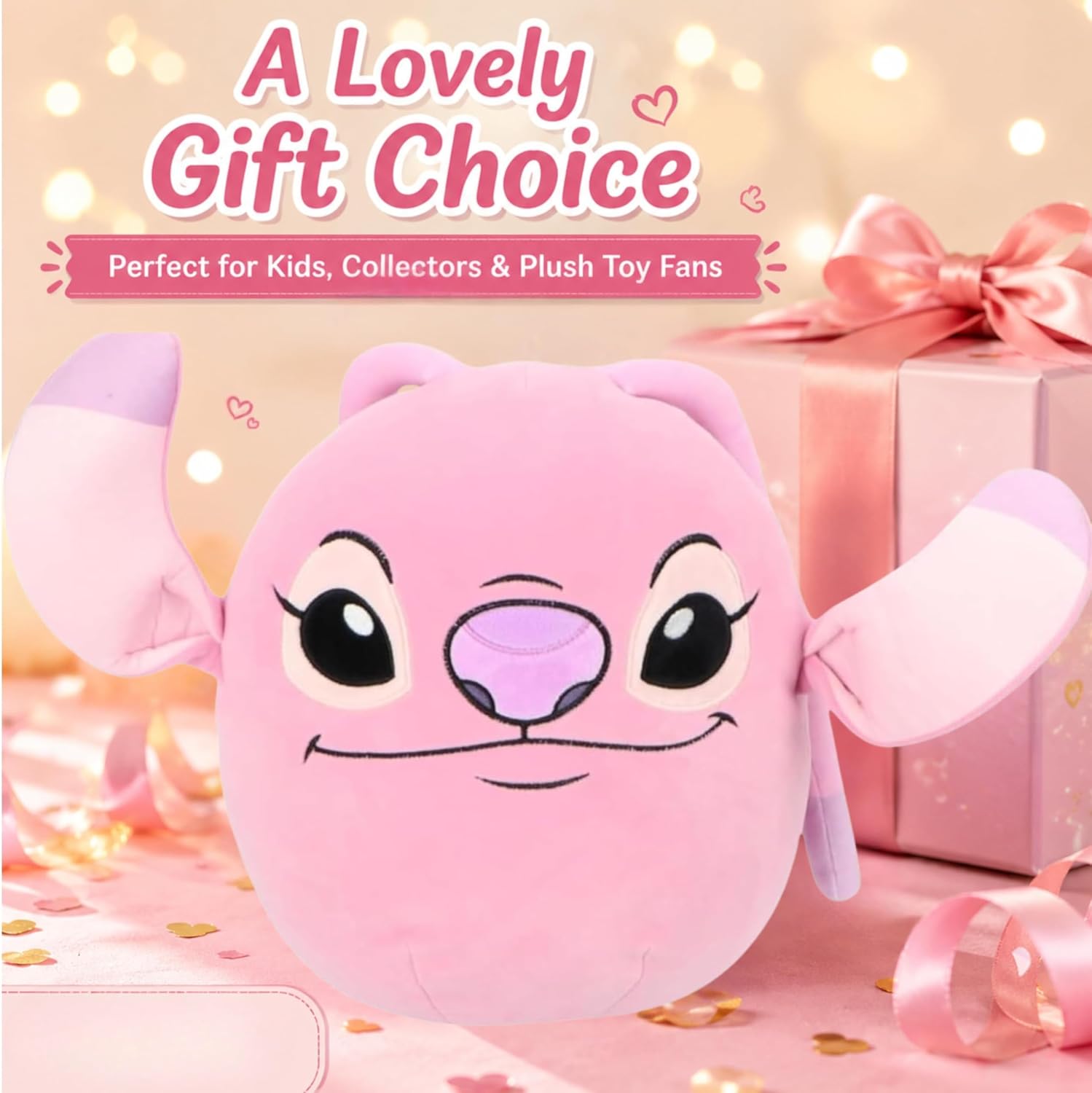 37cm Disney Printed Oval Plush Pillow