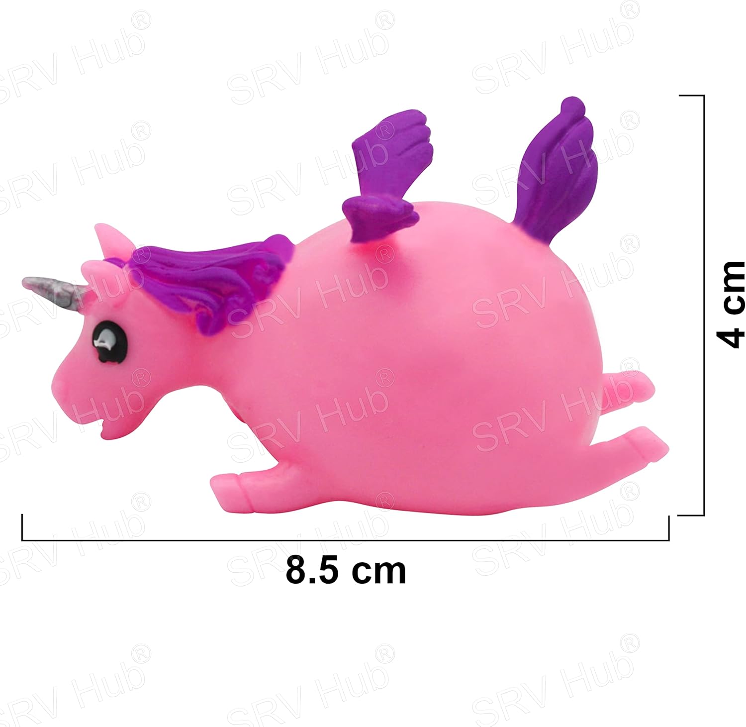 Kids Unicorn Splat Ball-Purple/Pink