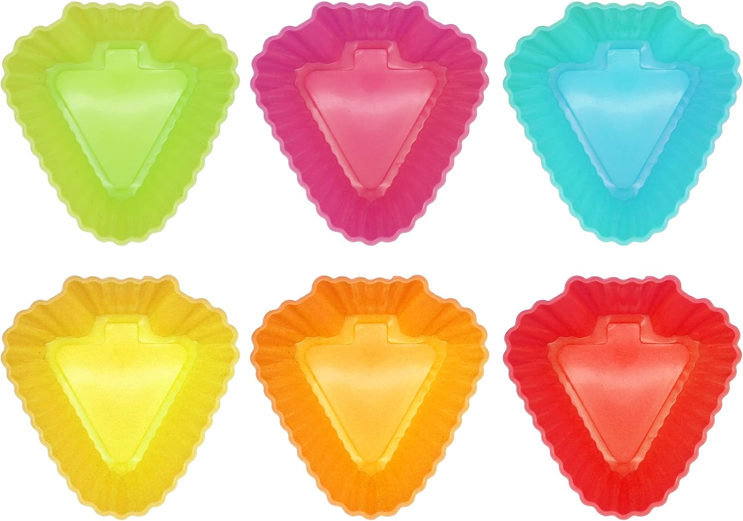 12x Reusable Silicone Muffin Moulds