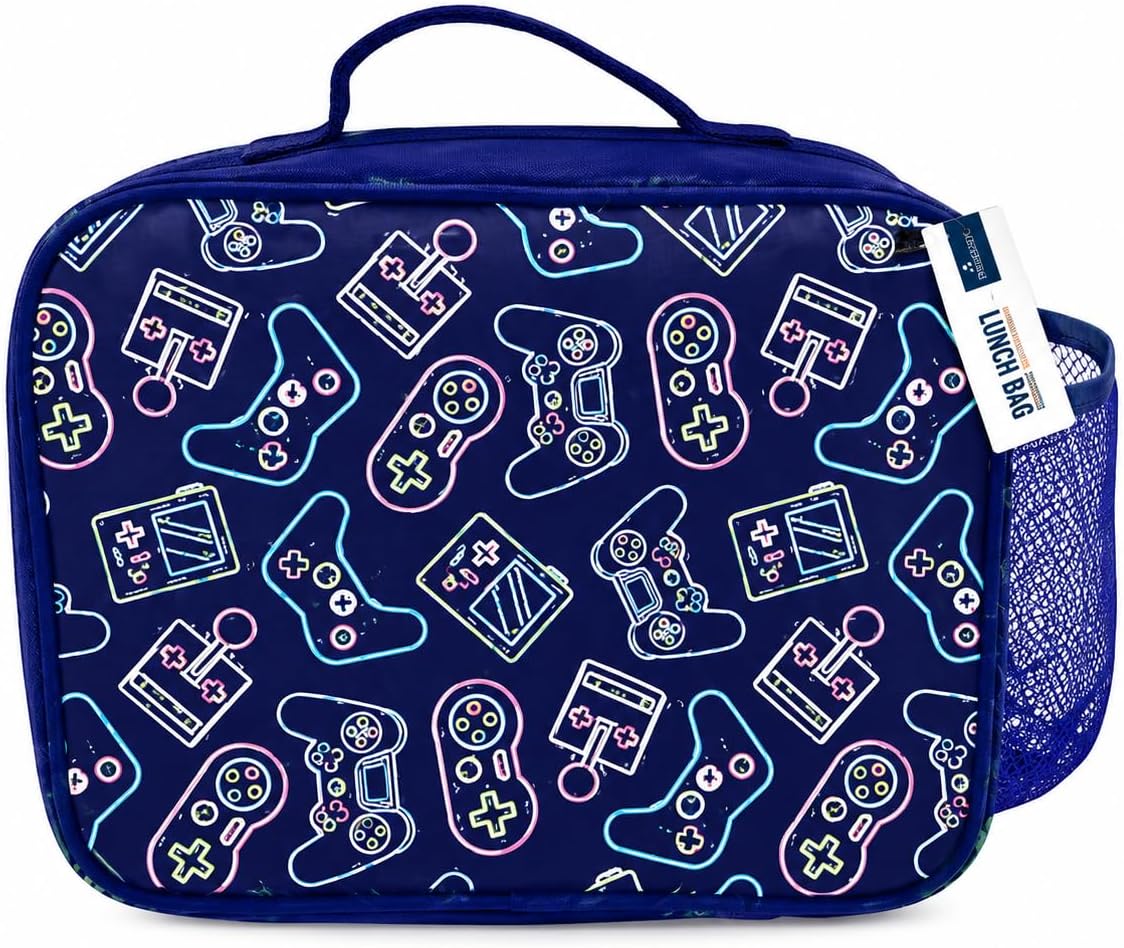 23cm Boys Thermal Lunch Bag