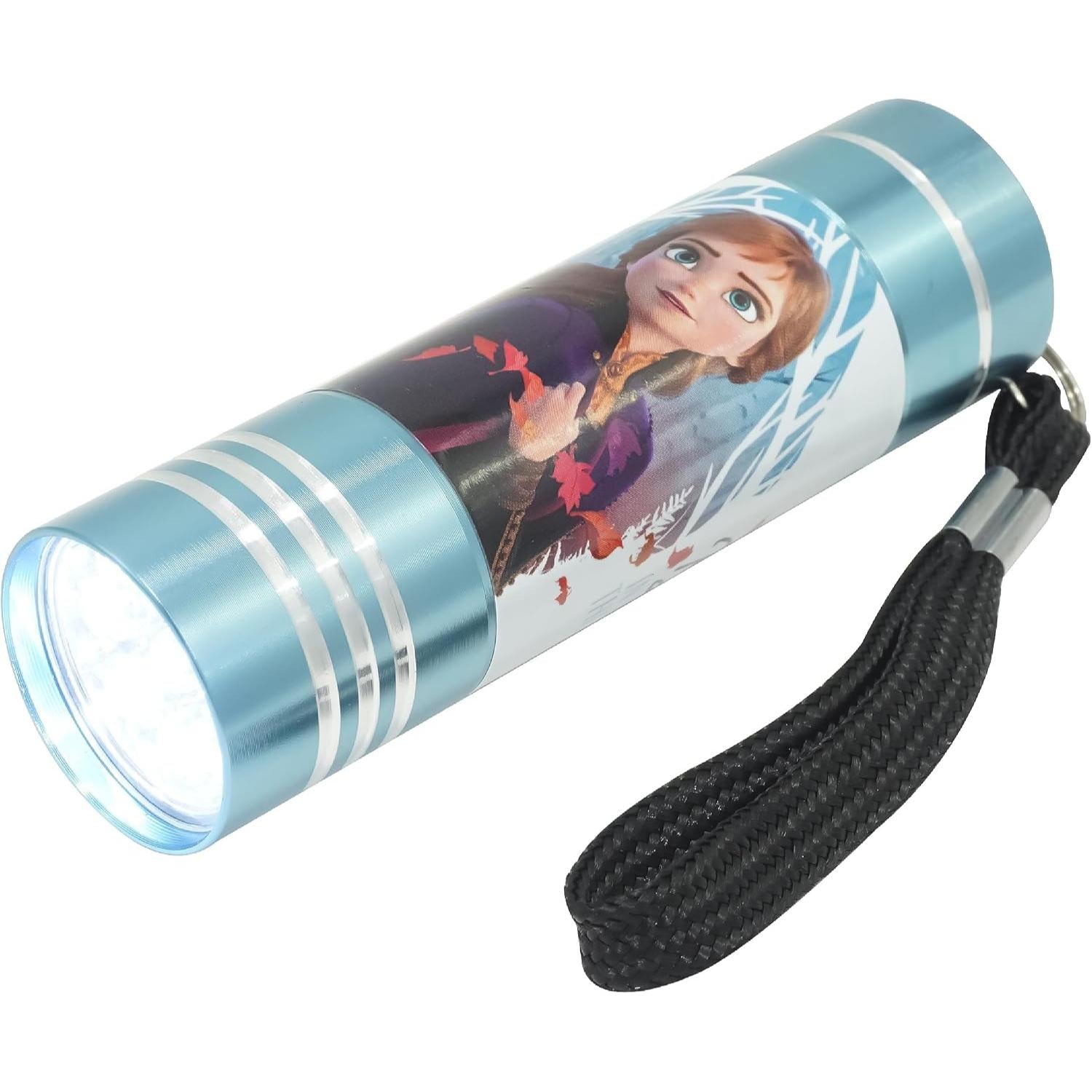 Frozen II 9 LEDs Aluminium Torch for Kids - Assorted