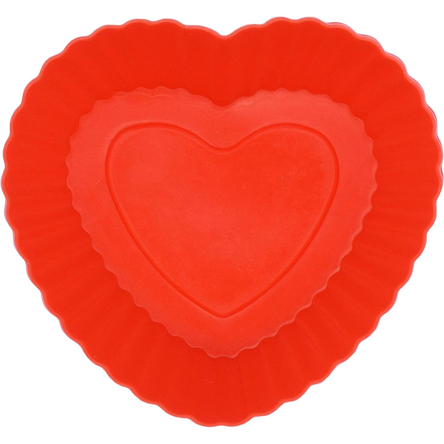 Reusable Silicone Muffin Cases Non-Stick Assorted Baking Moulds