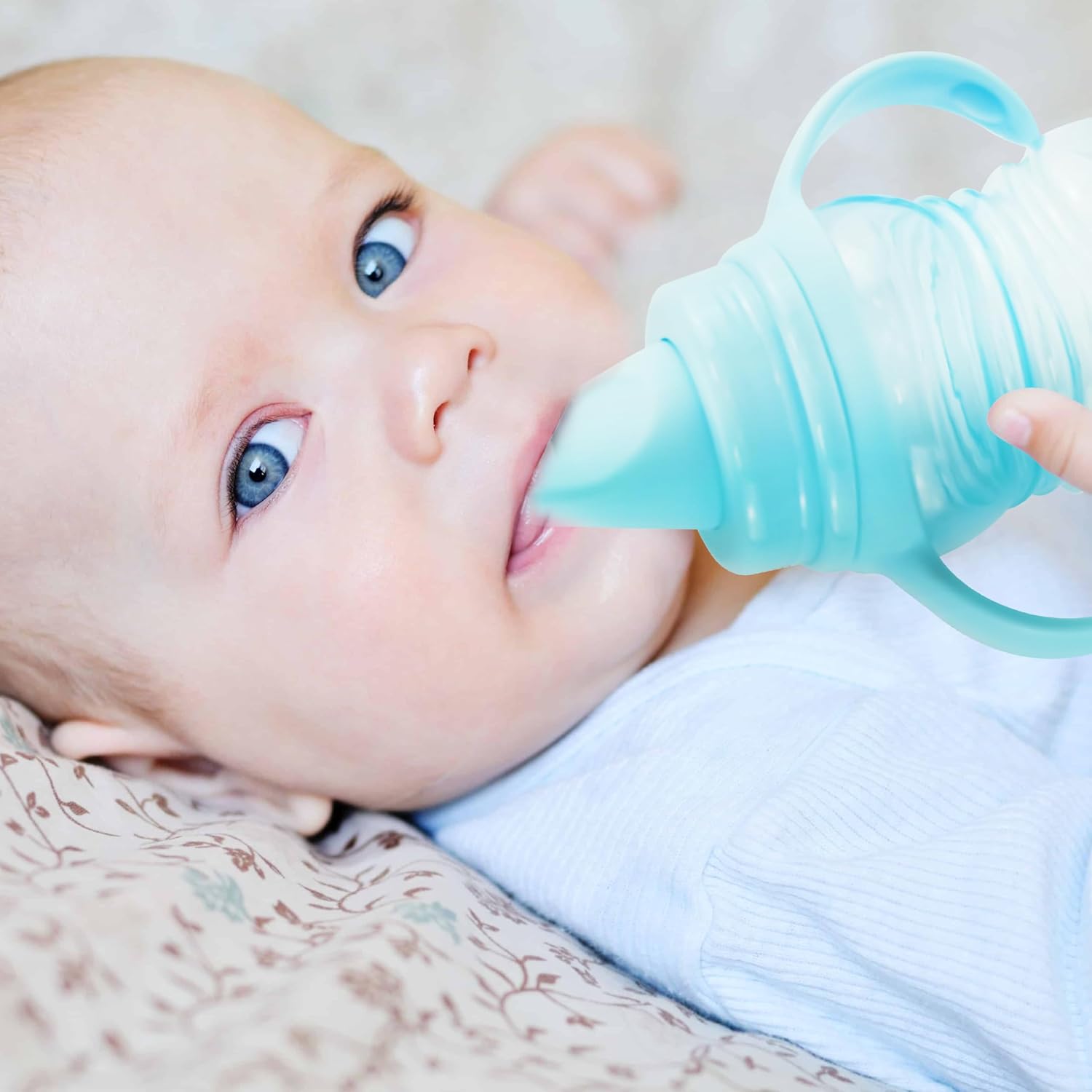 Soft Spout Sipper Bottle with Handle - 290ml/10oz