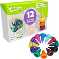 Stackable & Washable Easy Grip Crayons - 1 Pack