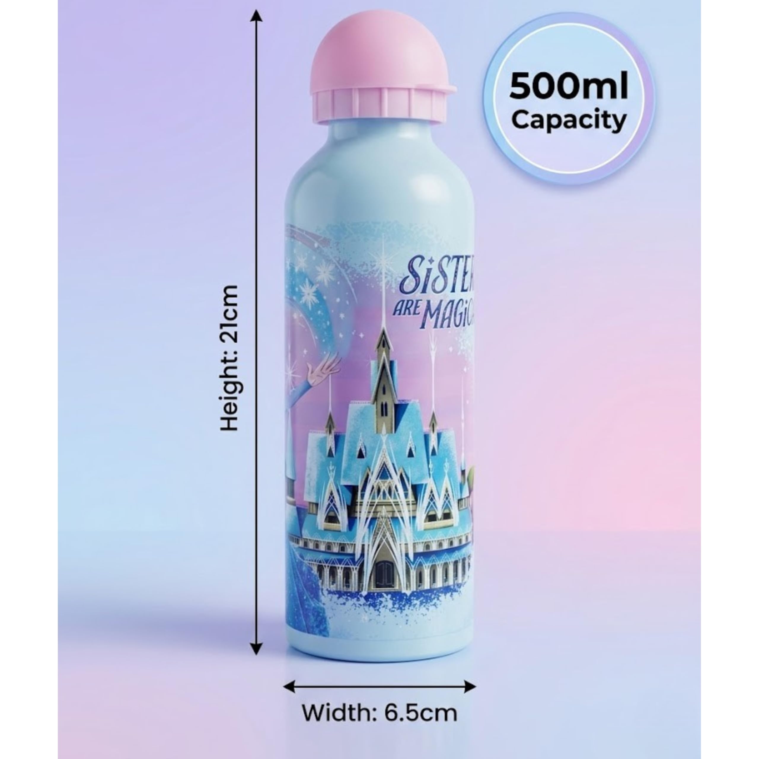 Disney Frozen Aluminium Water Bottle 500ml