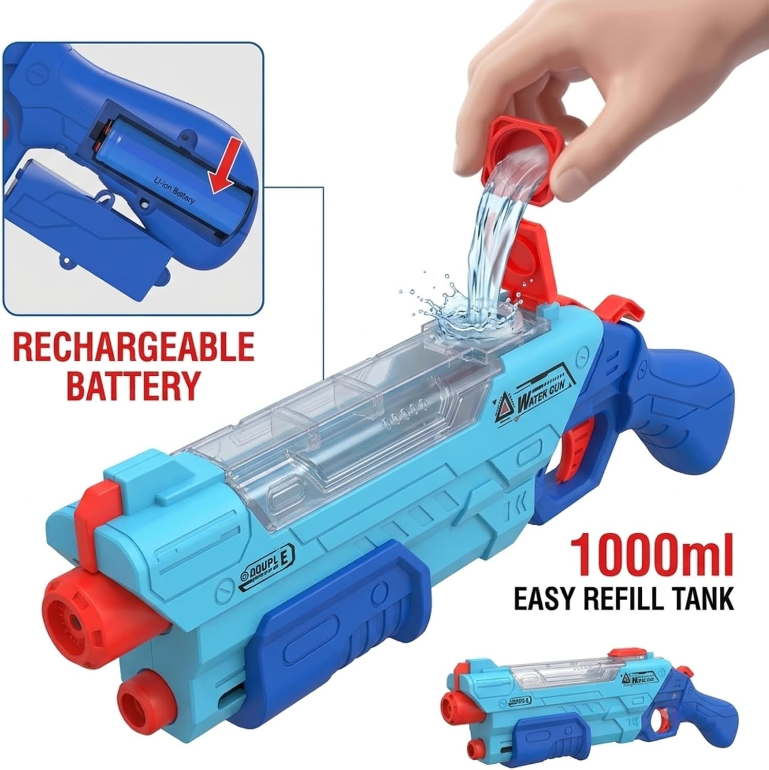 1000ml Electric 52cm Water Blaster