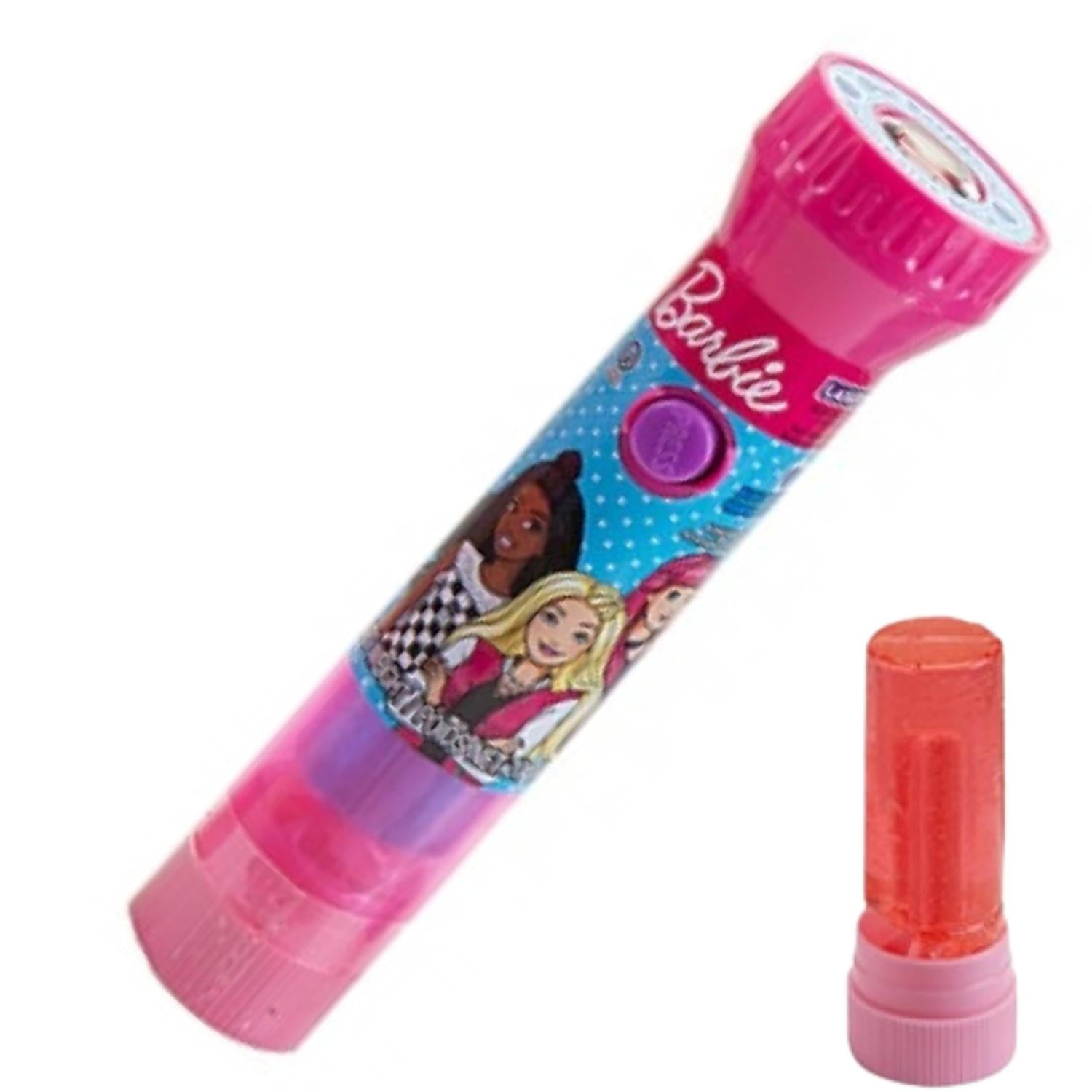 Barbie Laser Pop Lollipop – Flavour Candy with Light Projector