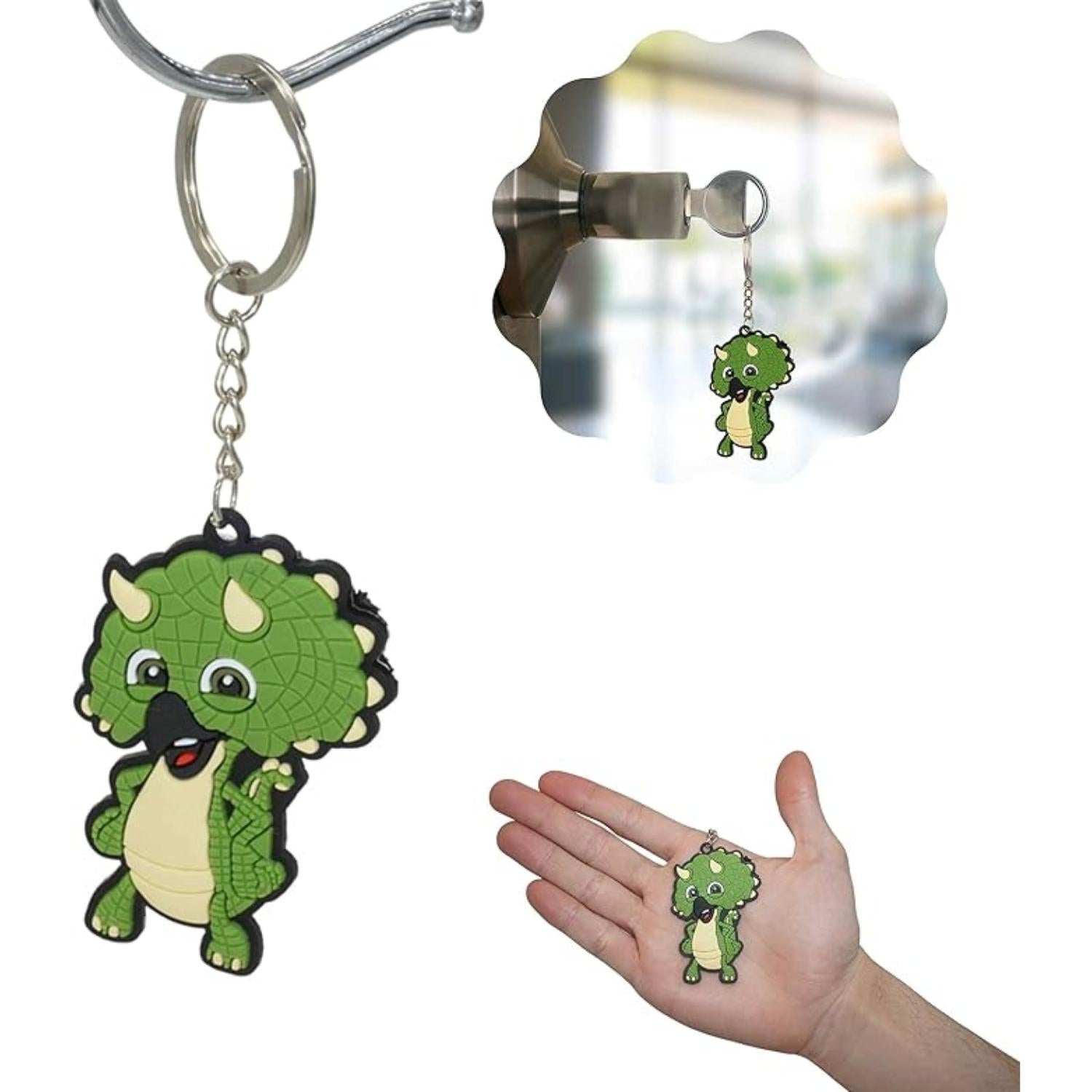 Gigantosaurus Giganto Keychain for Kids Bike Keyring - Assorted