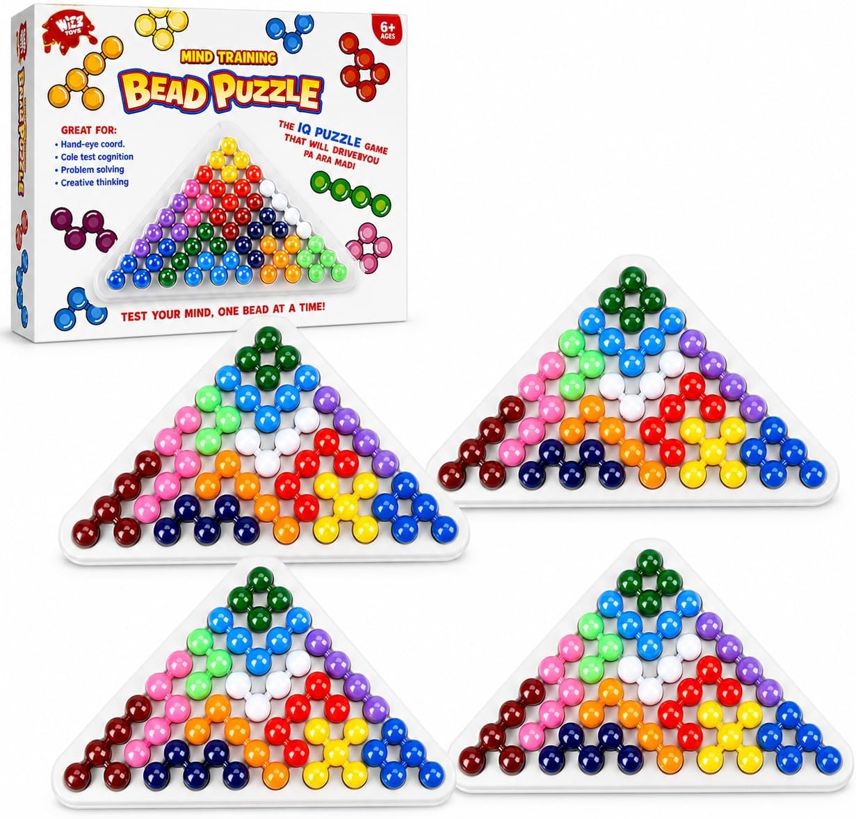 IQ Bead Puzzle Brain Game 6+