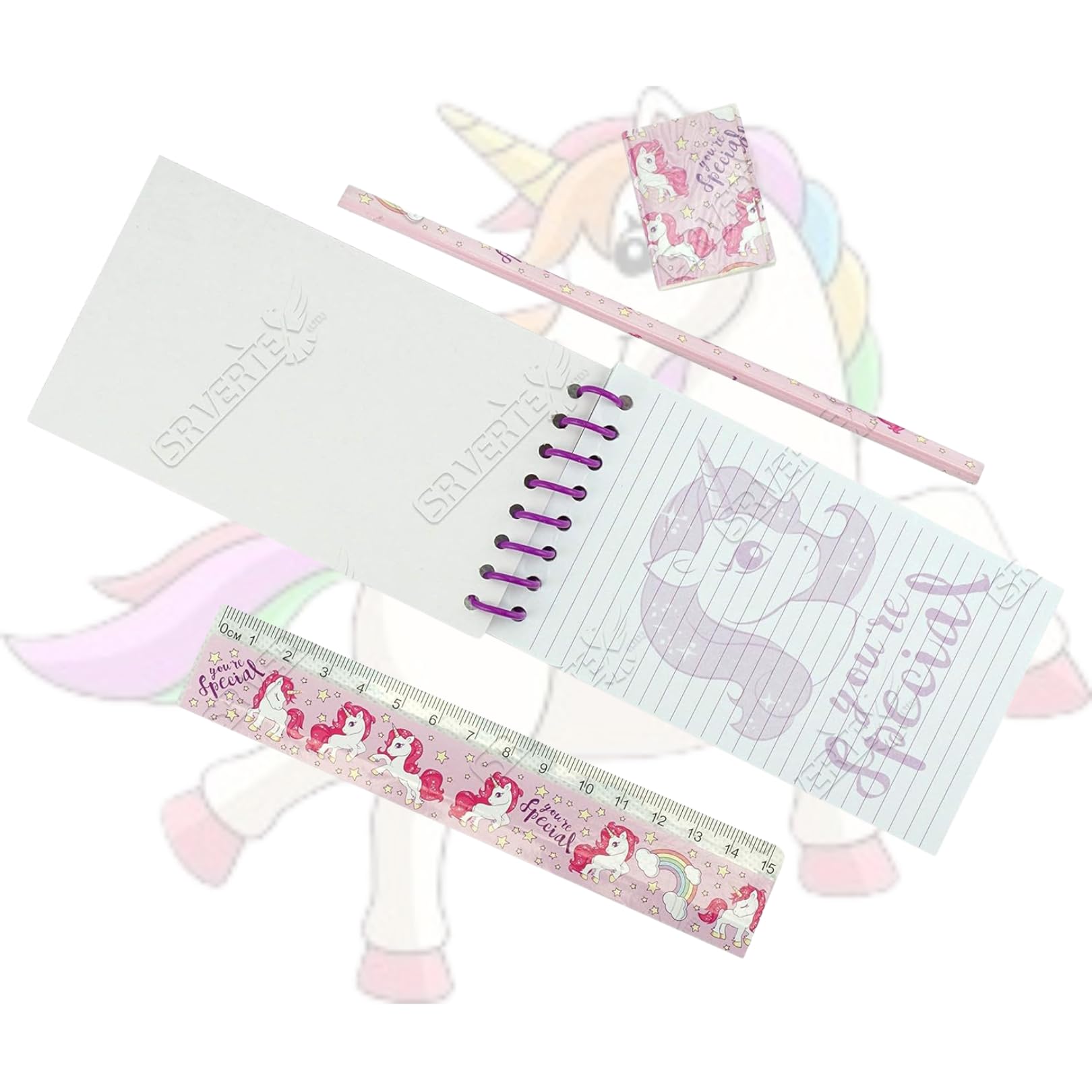 5PCs School Stationery Set