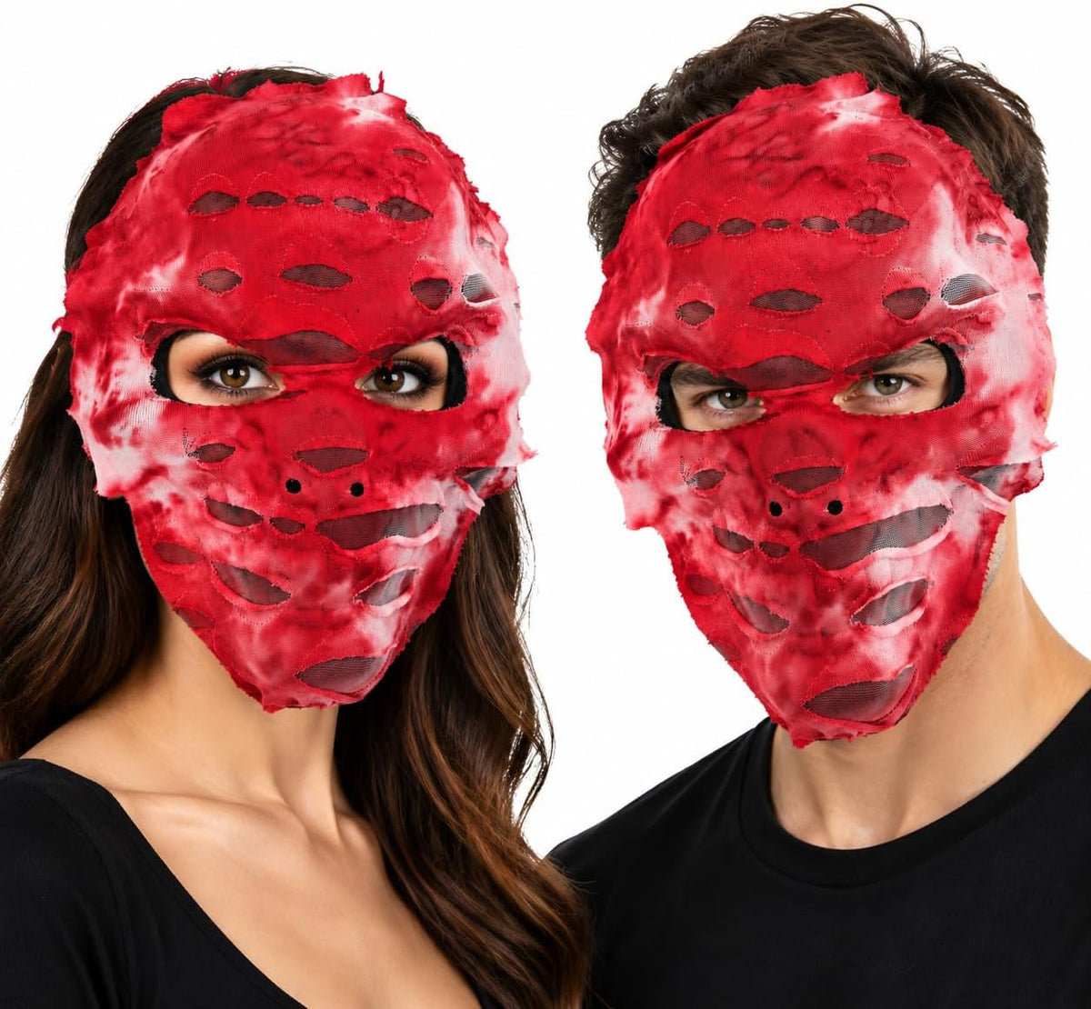 25cm Halloween Bloody Bandage Skull Mask