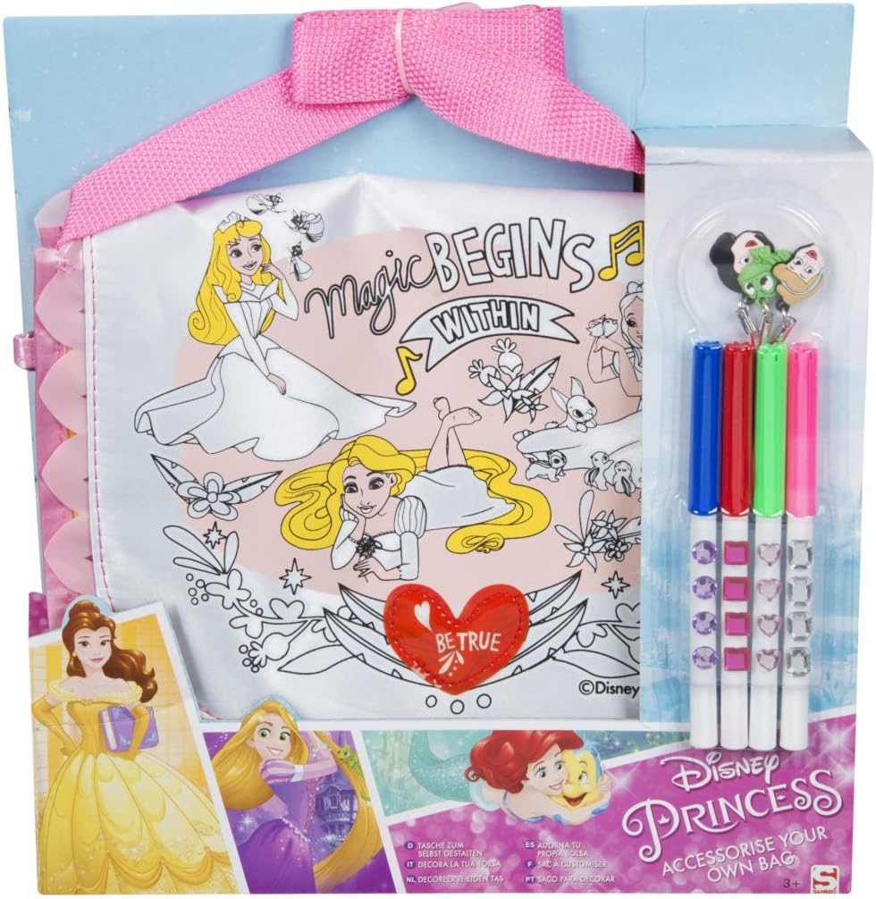Disney Princess Colour Your Own Handbag
