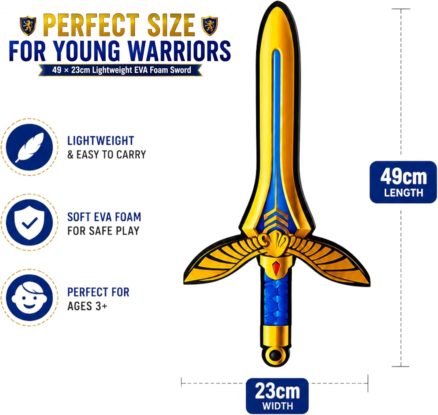 Fancy Dress Accessory Foam Sword