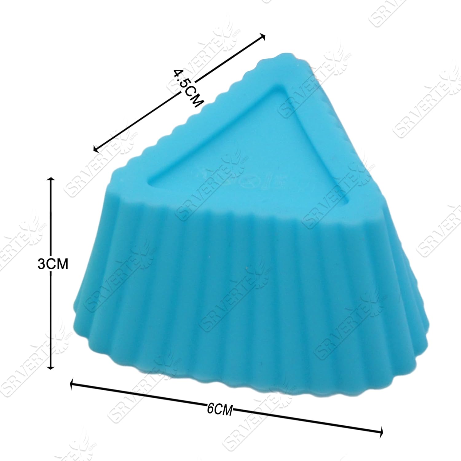 12x Reusable Silicone Muffin Moulds