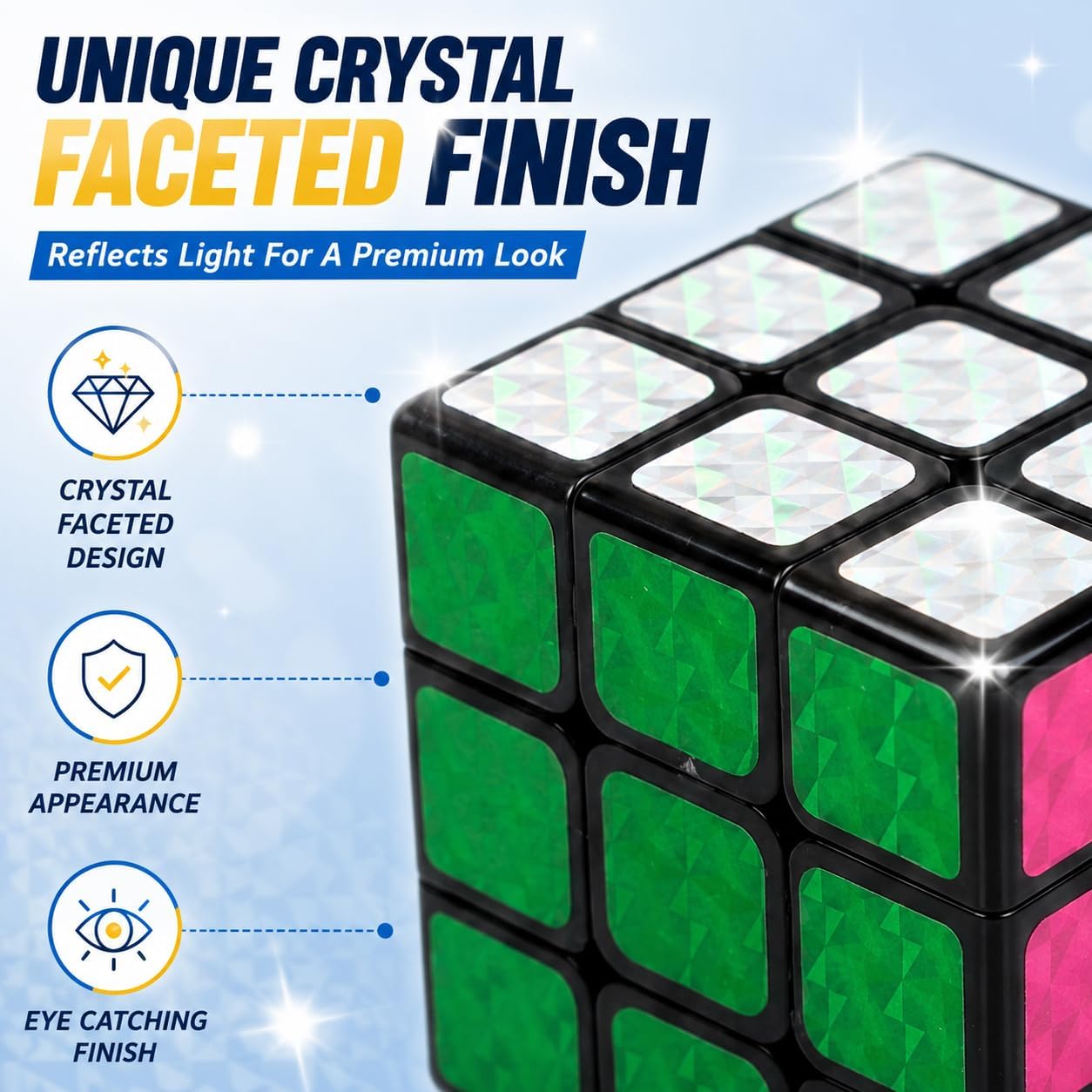 5.5cm Magic Cube Puzzle Brain Teaser Toy