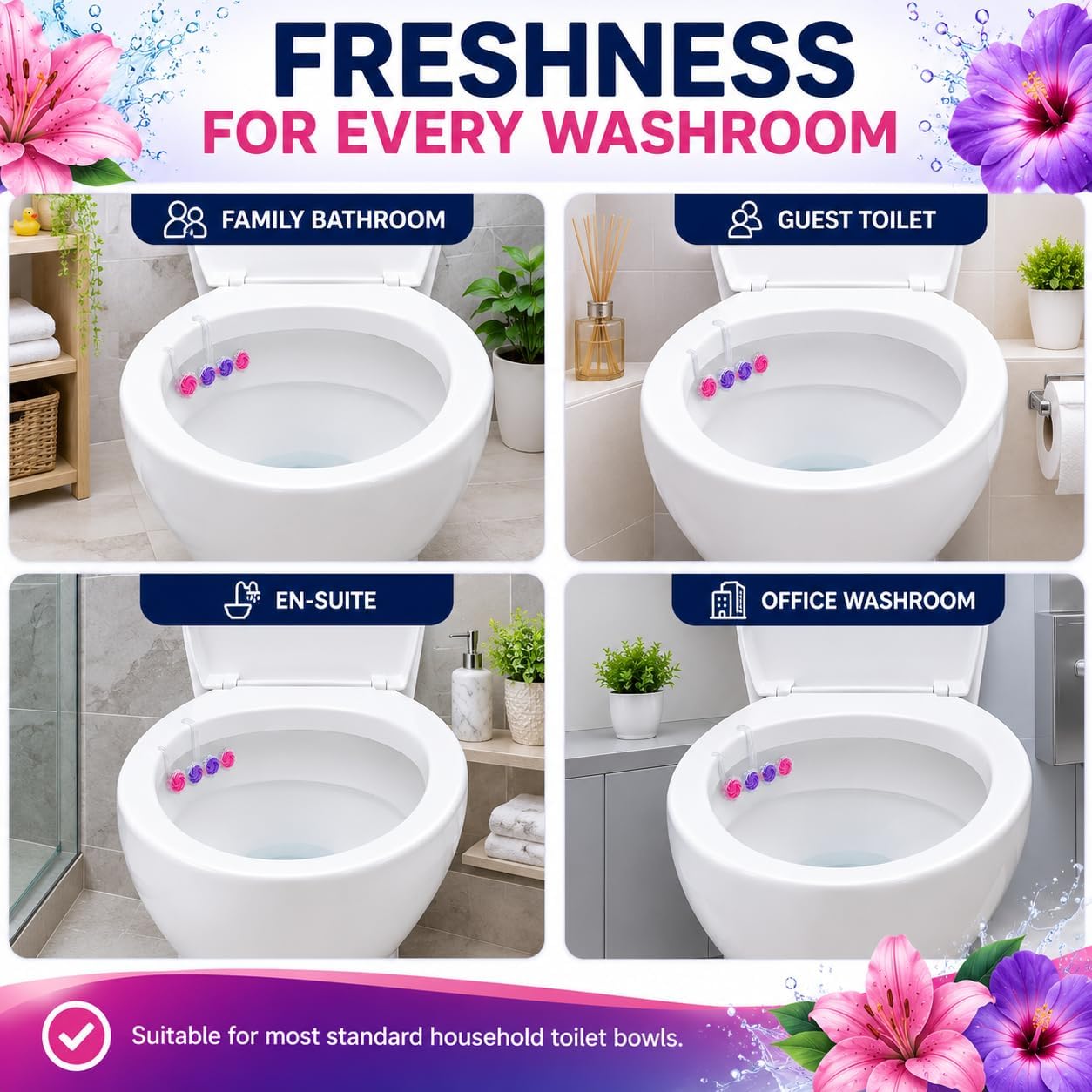 Toilet Rim Block Cleaner Fragrance
