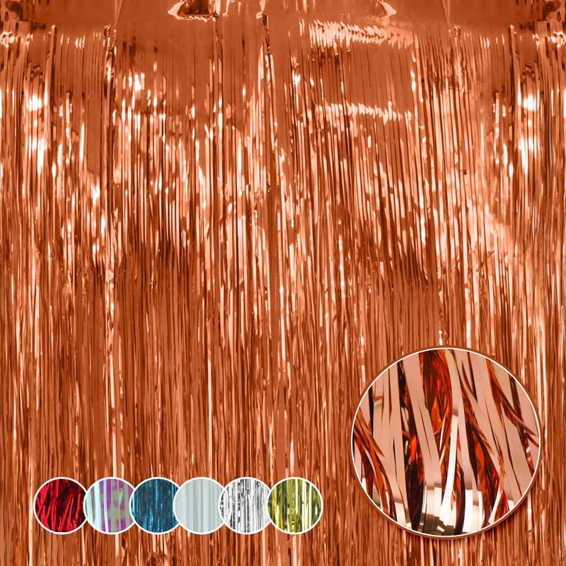 1.2M Christmas Lametta Tinsel Curtain Party Decor