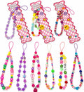 19cm Beaded Phone Charm Strap - Random