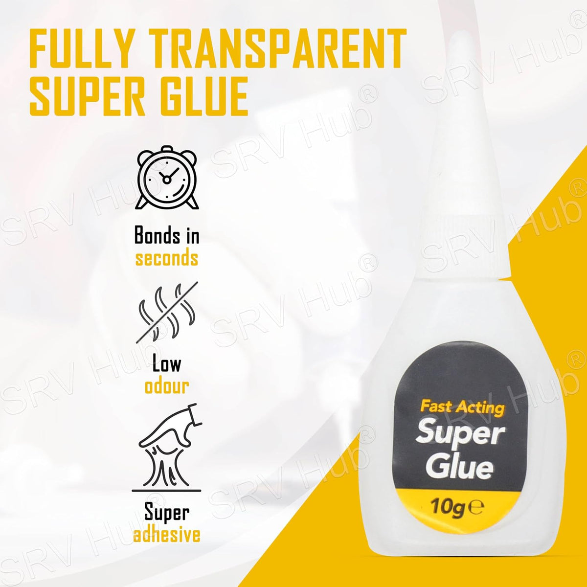 Craft Glue, Glue Sticks, Super Glue & Epoxy Adhesives Collection - 2Pk Superglue (10g)