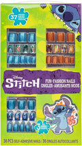 Stitch 37Pc Press-On Nails Set with Nail File