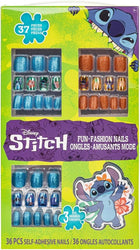 Stitch 37Pc Press-On Nails Set with Nail File