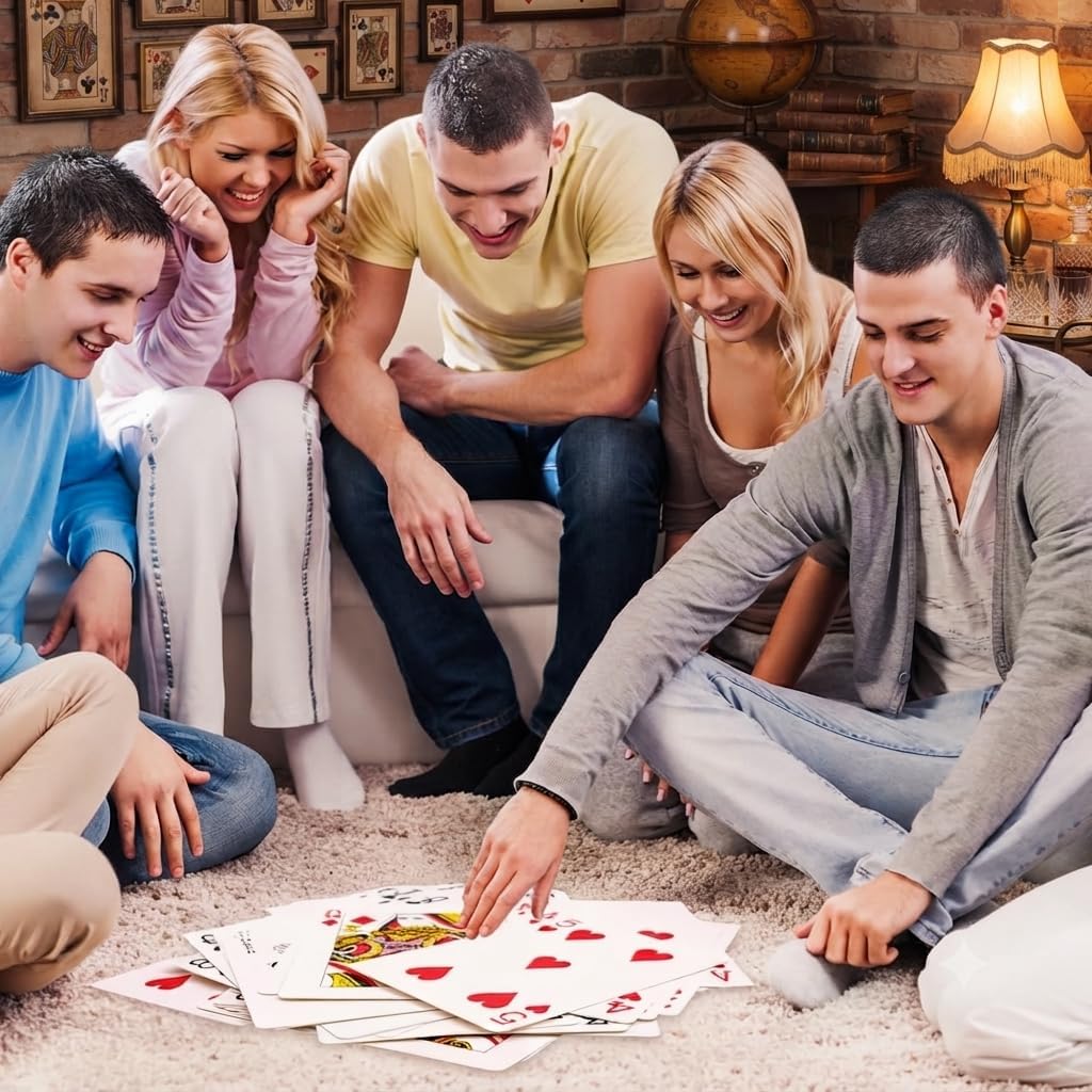 Giant Poker Set with Cards & Chips