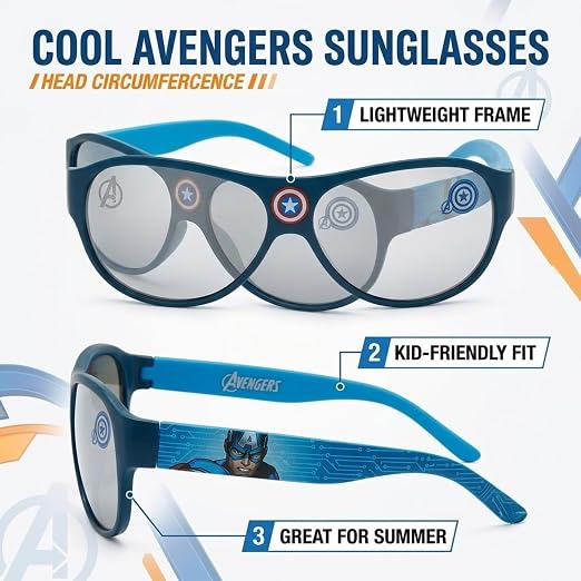 2pcs Kids Cap & Sunglasses Set