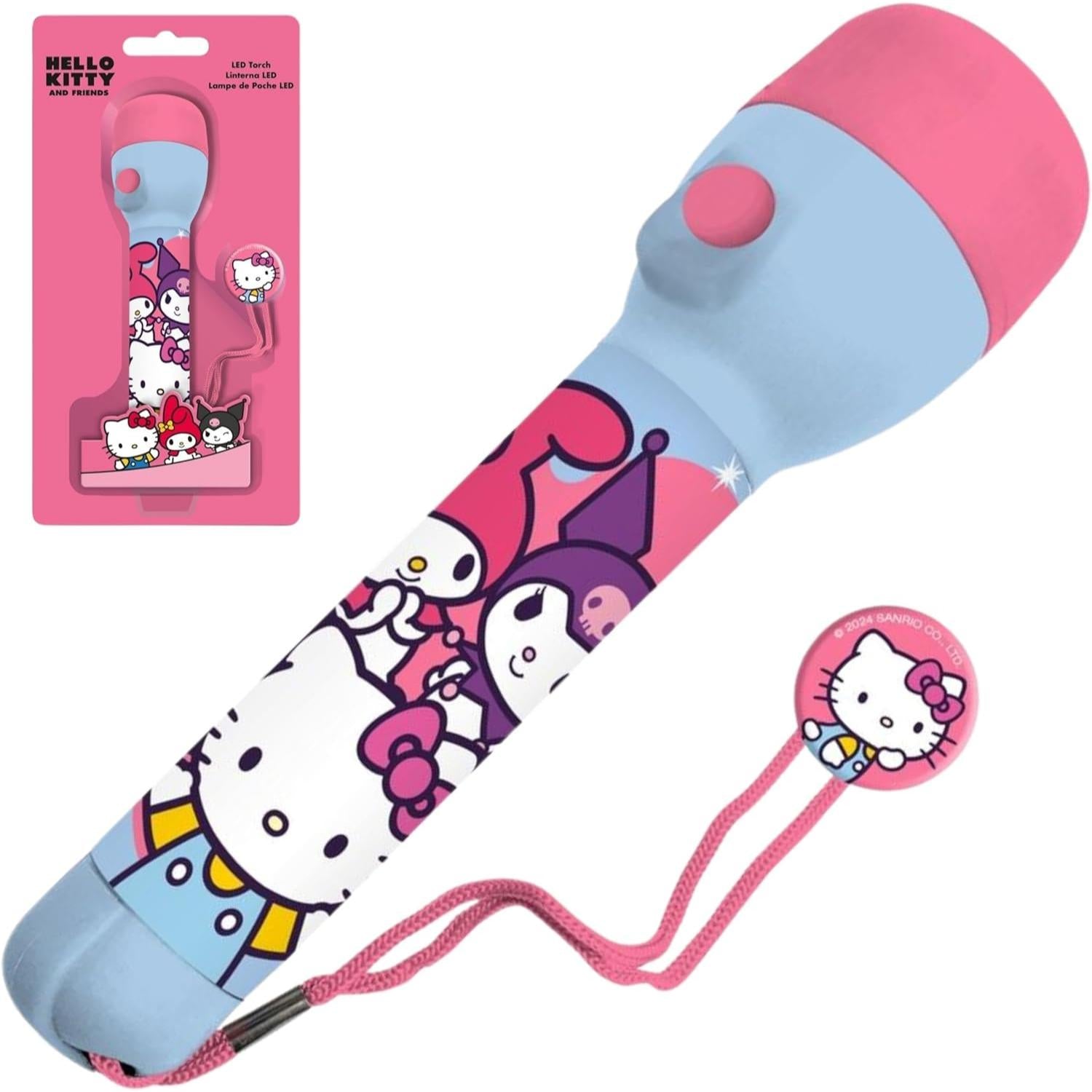 Kids LED Big Torch – Flashlight with Lanyard - Assorted