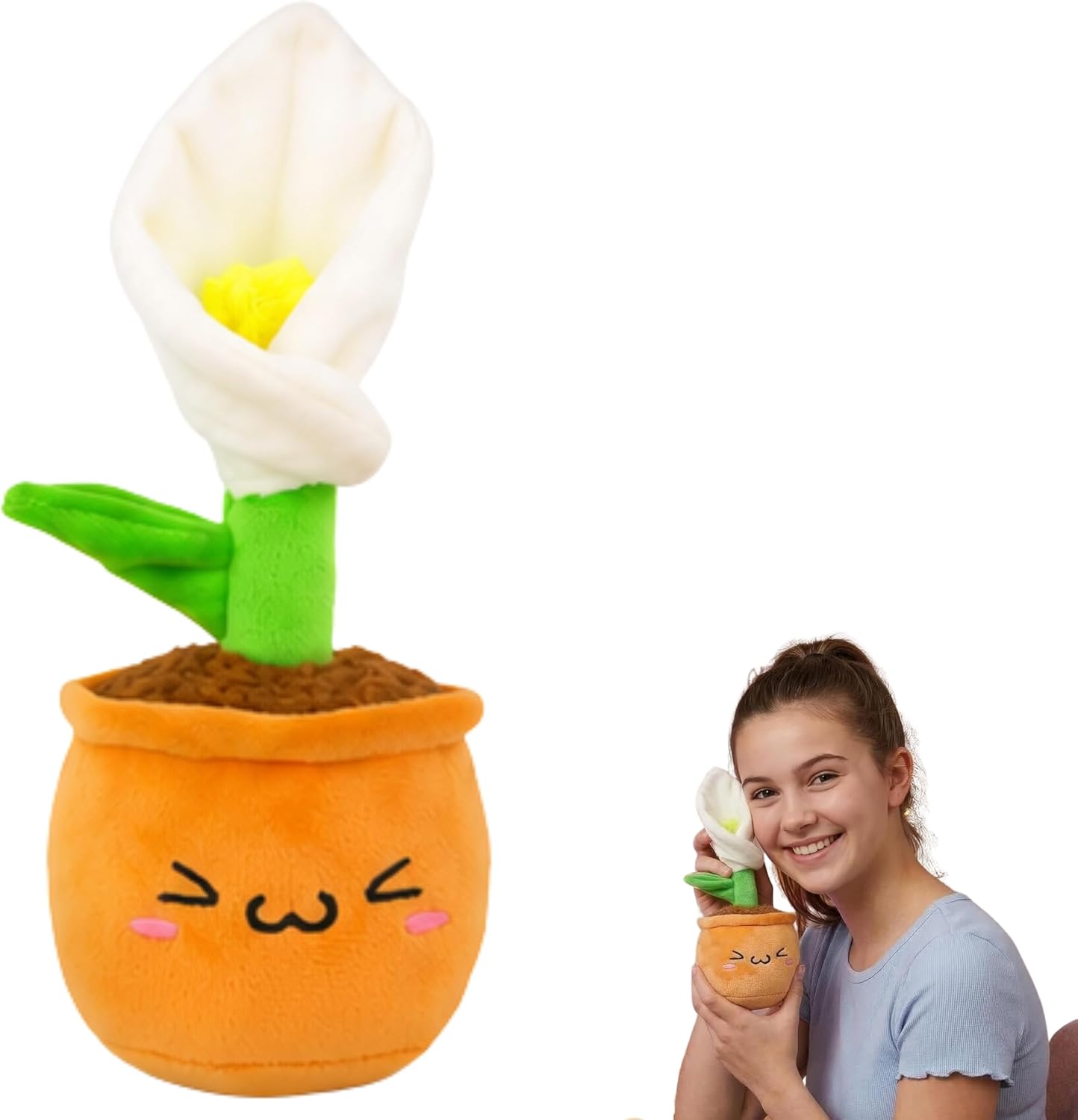 Soft Plushie Plant Plush Toy 16cm