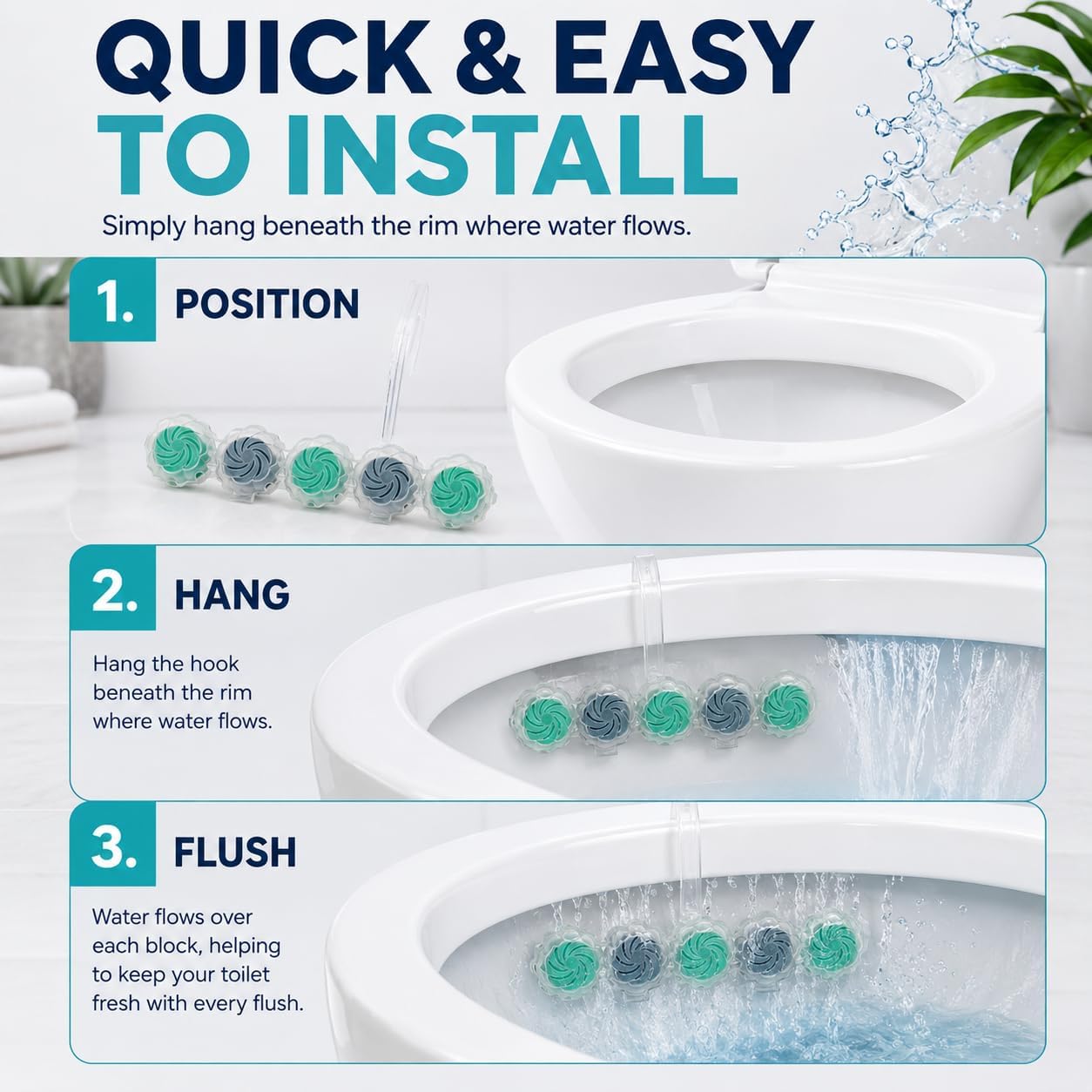 Toilet Rim Block Cleaner Fragrance