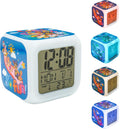 Paw Patrol 8cm Colour Changing Night Light Alarm Clock